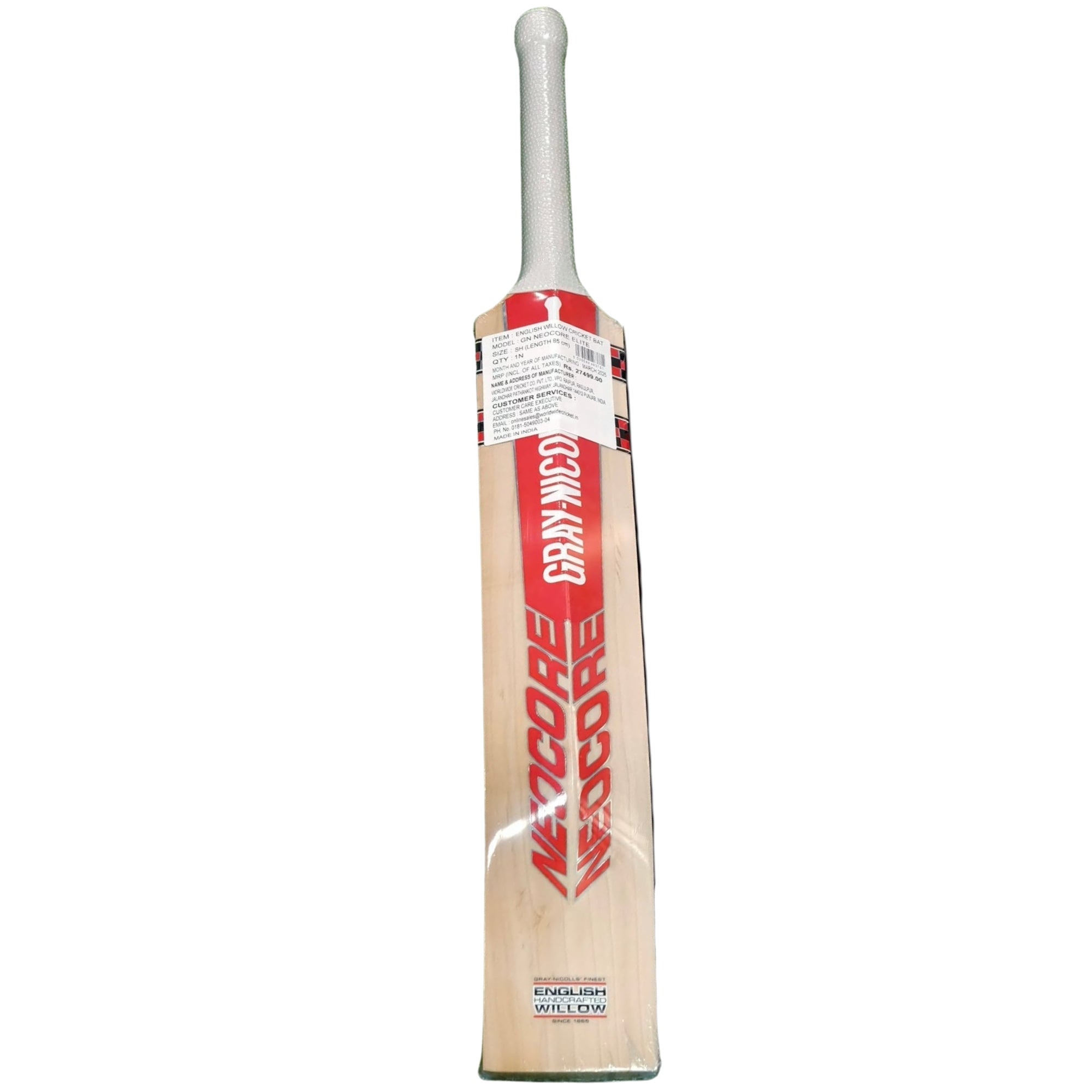 Gray Nicolls Cricket Bat Elite-Neocore-Gen-1.0 English Willow