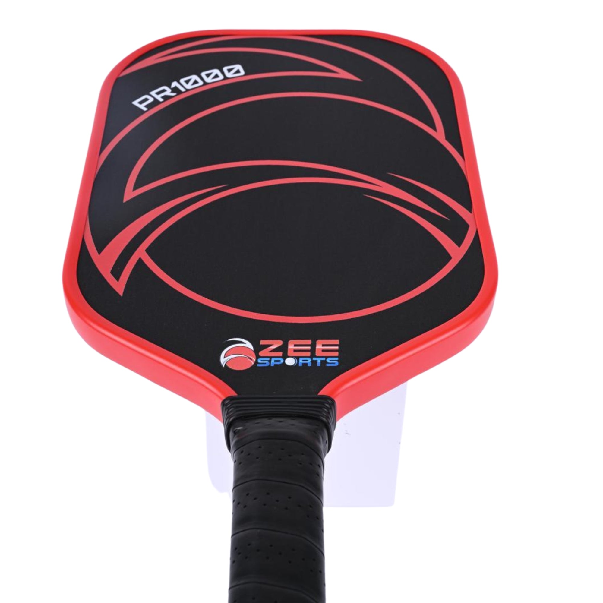 Zee Sports Paddles Pickle Ball Rackets PR1000 Sleek Red/Black