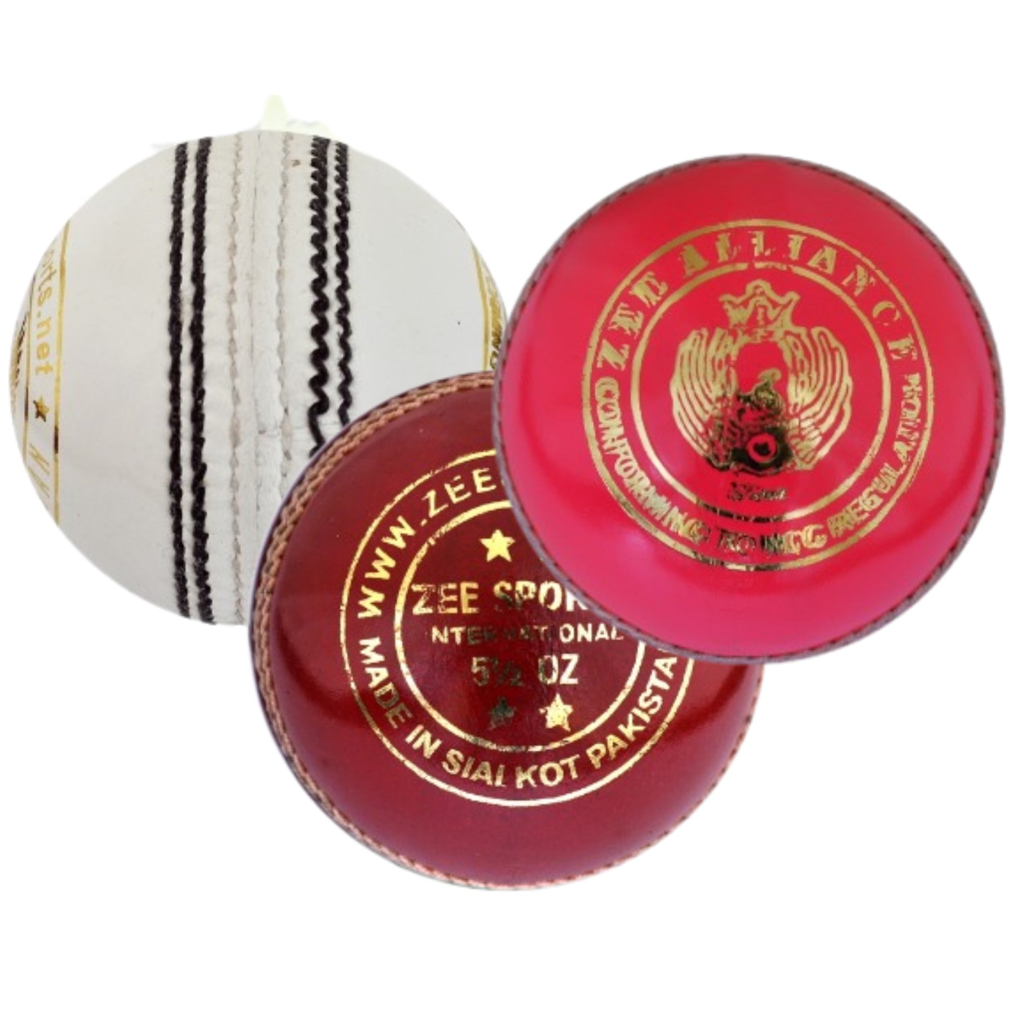 Zee Sports Cricket Balls 3-Star