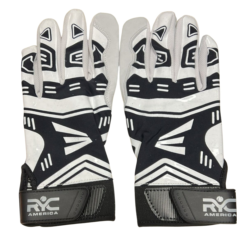 Zee Sports Batting Gloves RYC-America Hard Tennis - Black