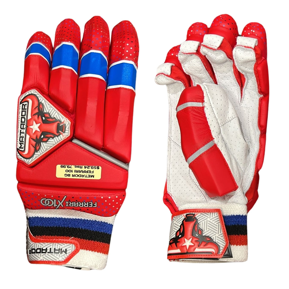Matador Cricket Batting Gloves Ferrari X-100