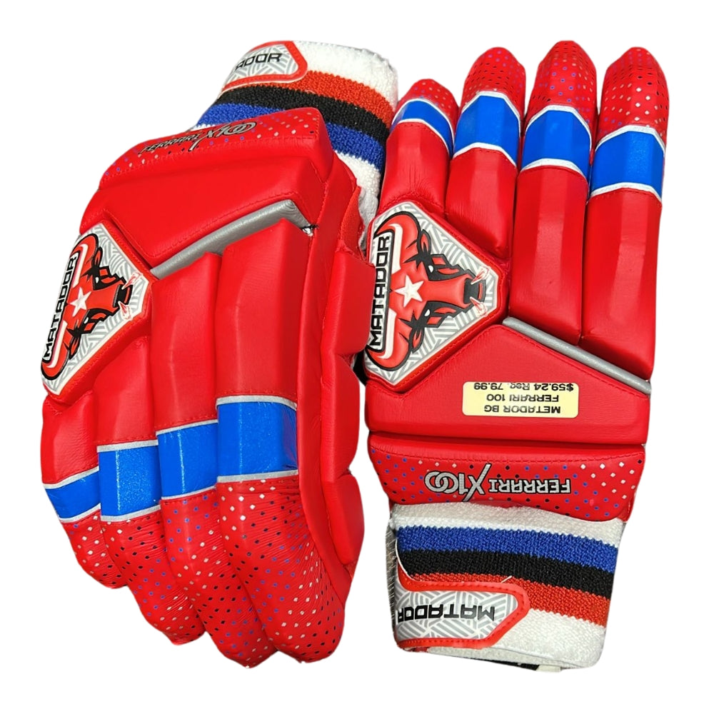 Matador Cricket Batting Gloves Ferrari X-100