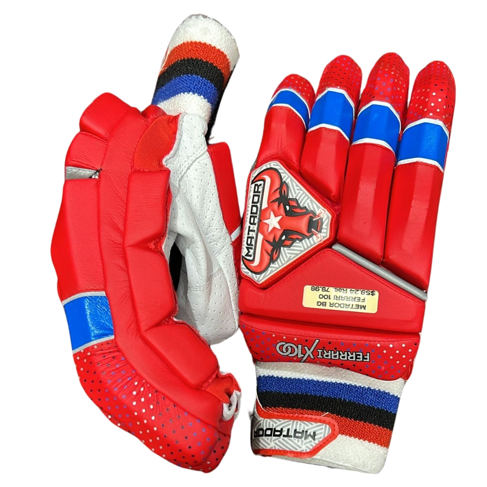 Matador Cricket Batting Gloves Ferrari X-100