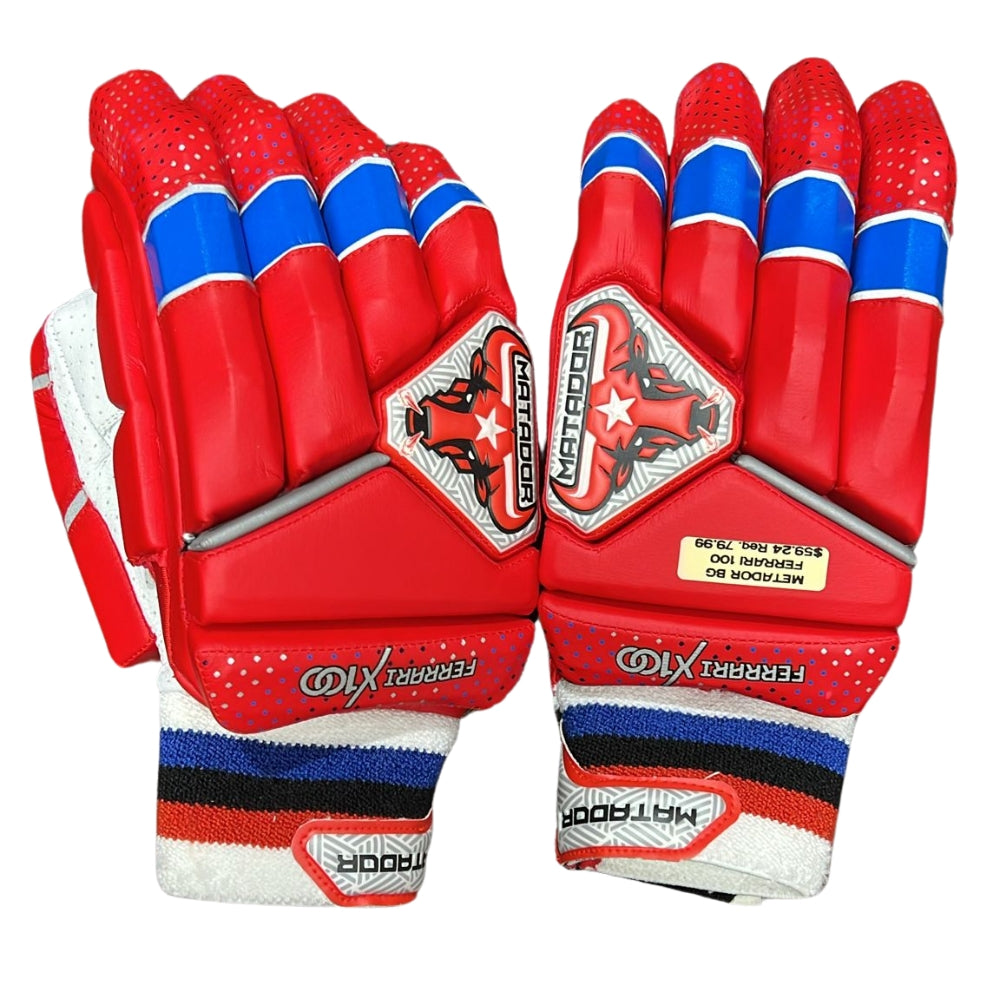 Matador Cricket Batting Gloves Ferrari X-100
