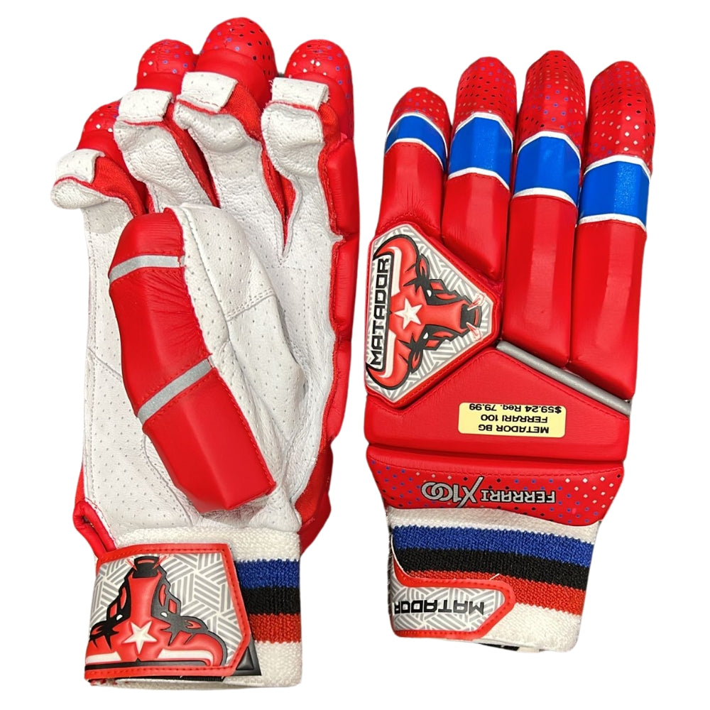 Matador Cricket Batting Gloves Ferrari X-100