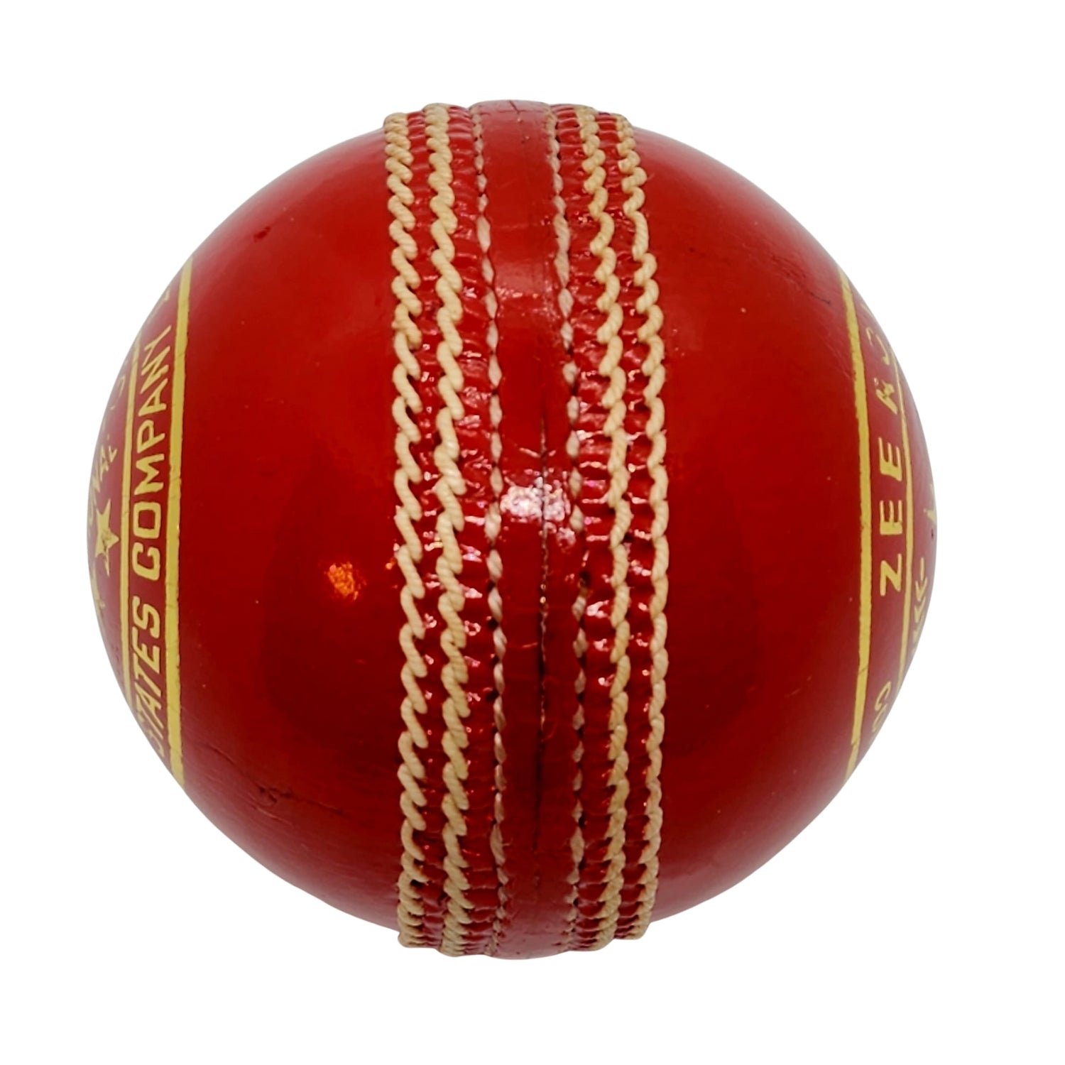 Zee Sports Cricket Ball Royal 7-Star Cherry Red