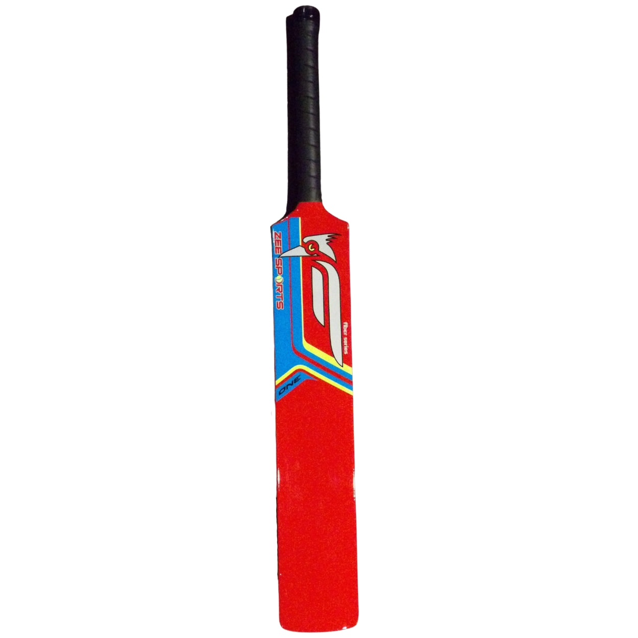 Zee Sports Cricket Bat Woodpecker Fiberglass Tennis Bat Red