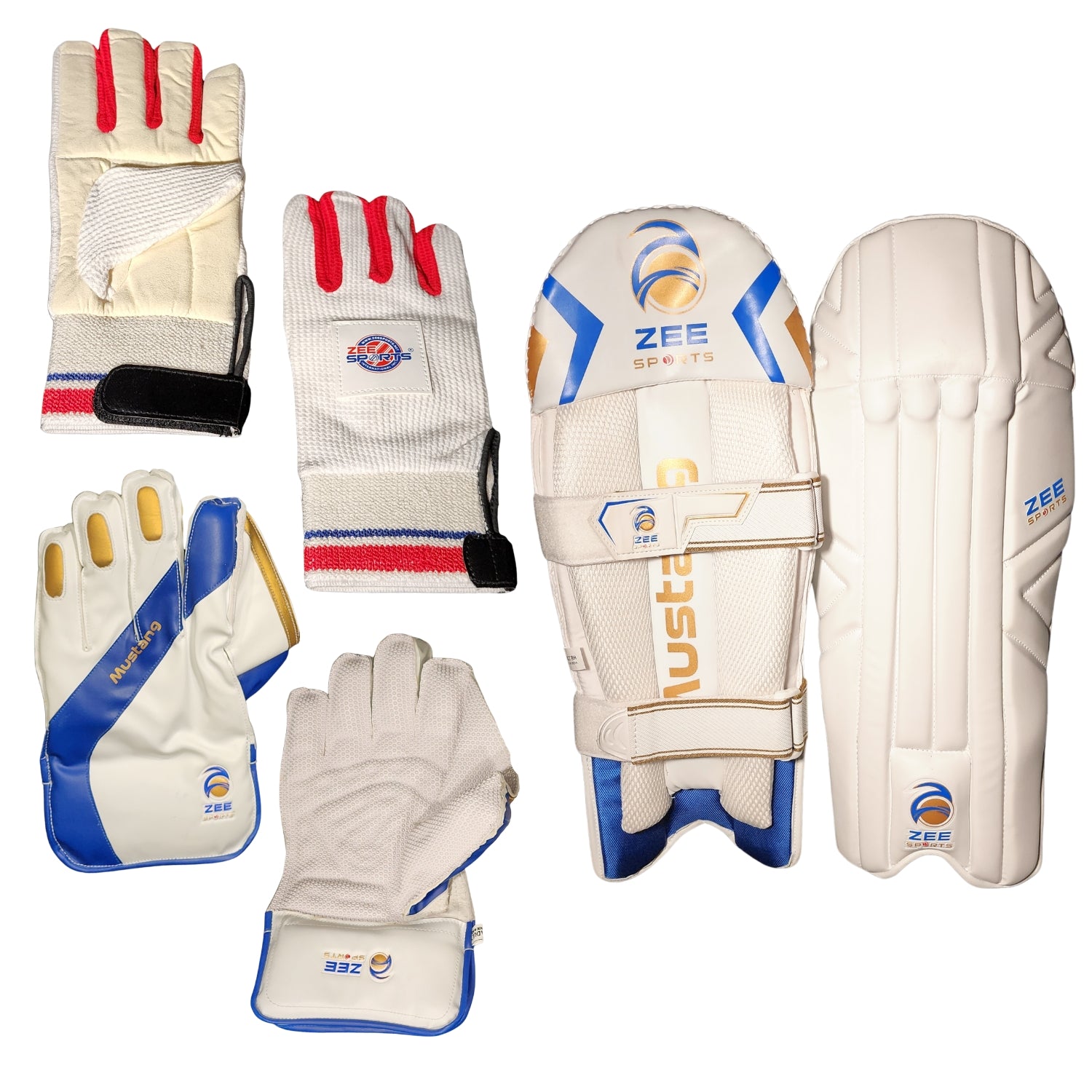 Zee Sports Wicket Keeping Bundle Mustang