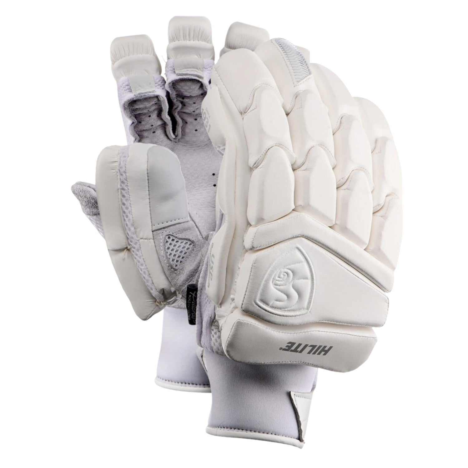 SG batting Gloves, Hilite White - Adult
