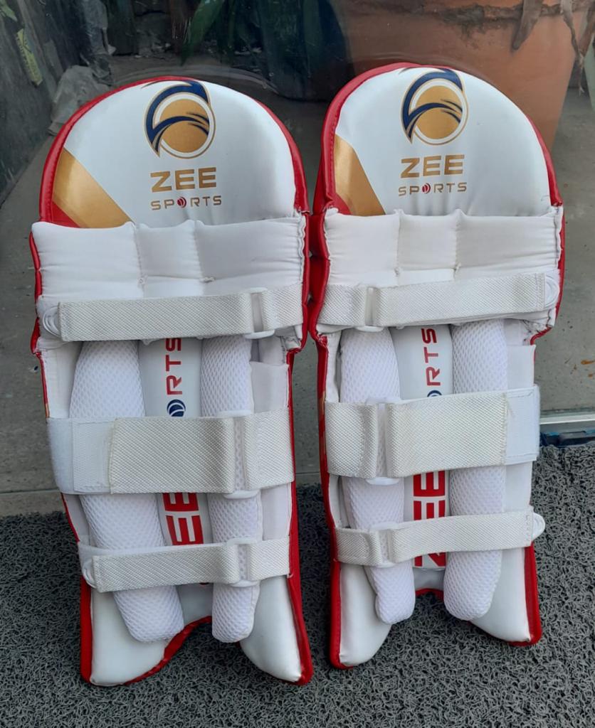 Zee Sports Batting Pads Sonic-Range Junior, XXS, Red
