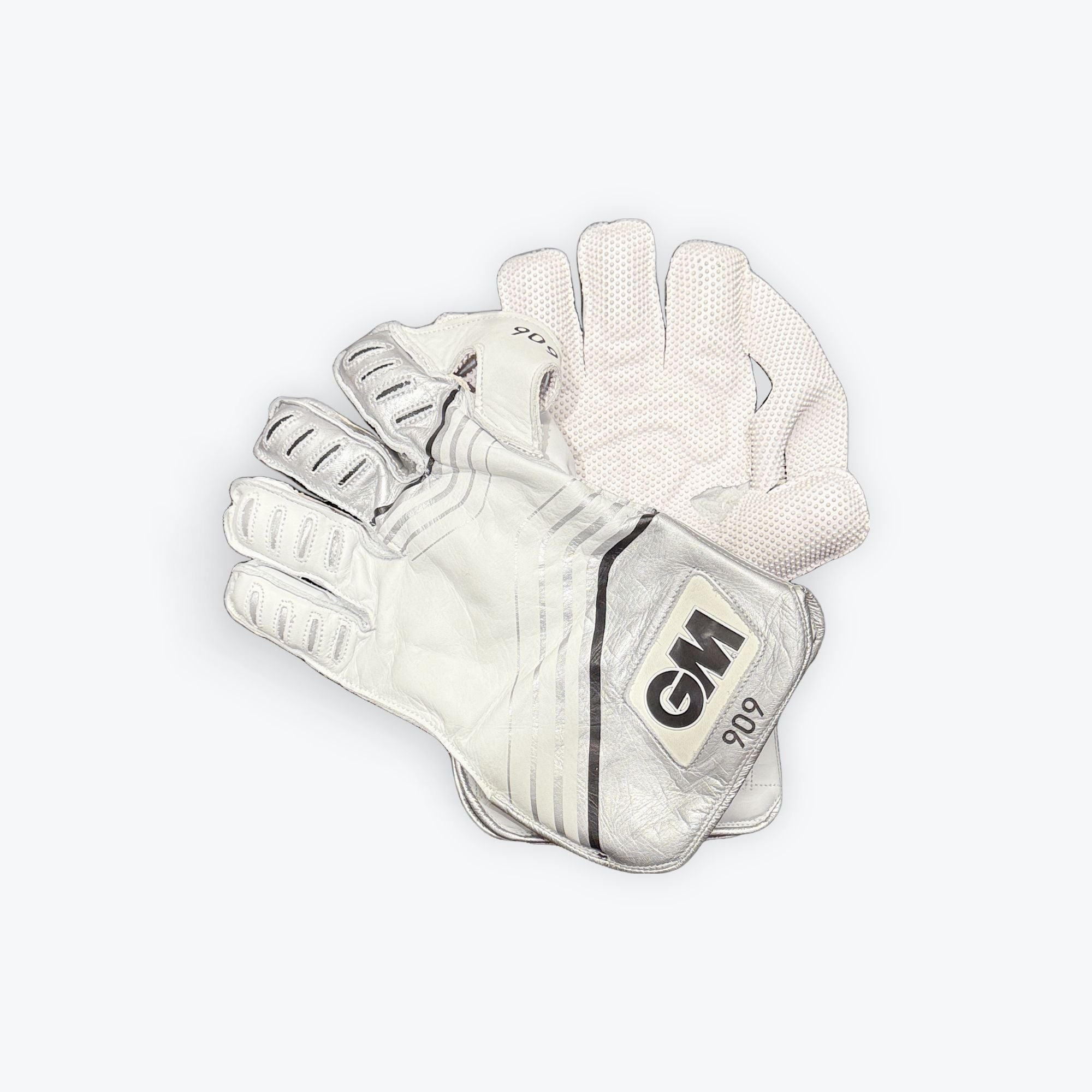 11042025 Change Pictures GM Wicket Keeping Gloves Silver 909