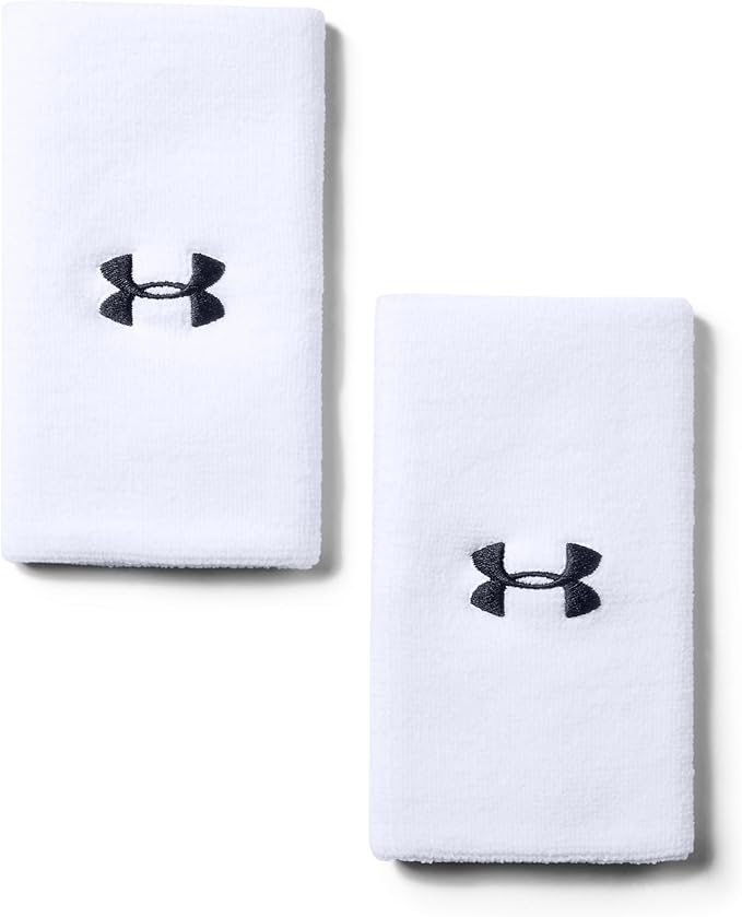 Under Armour Wrist Bands 6" Pack of 2