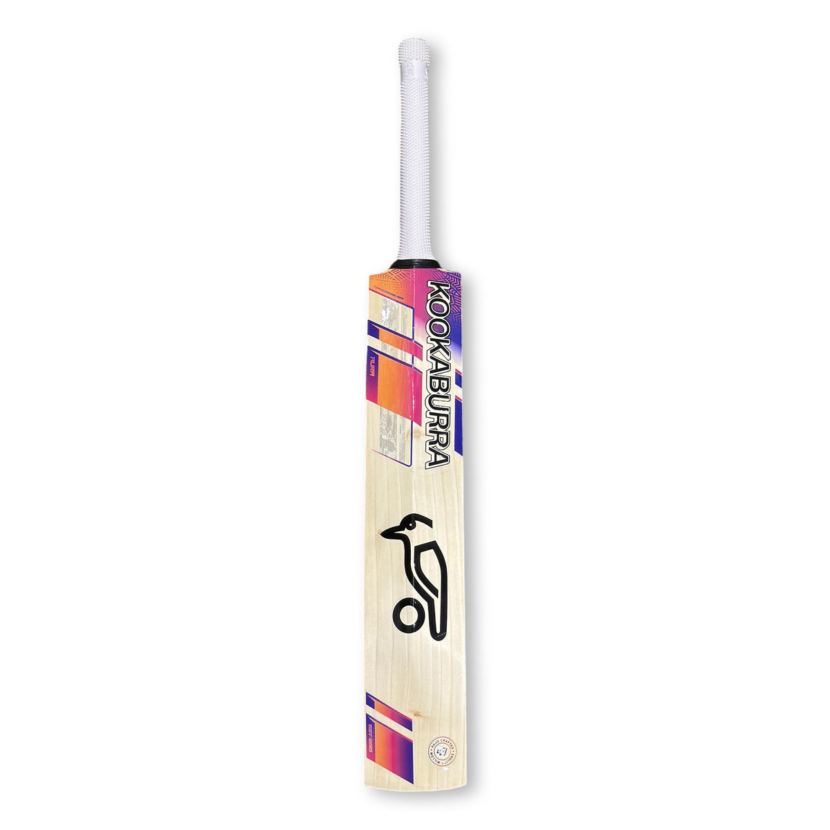 Kookaburra Aura Alex Carey Players Replica English Willow cricket bat, full front view