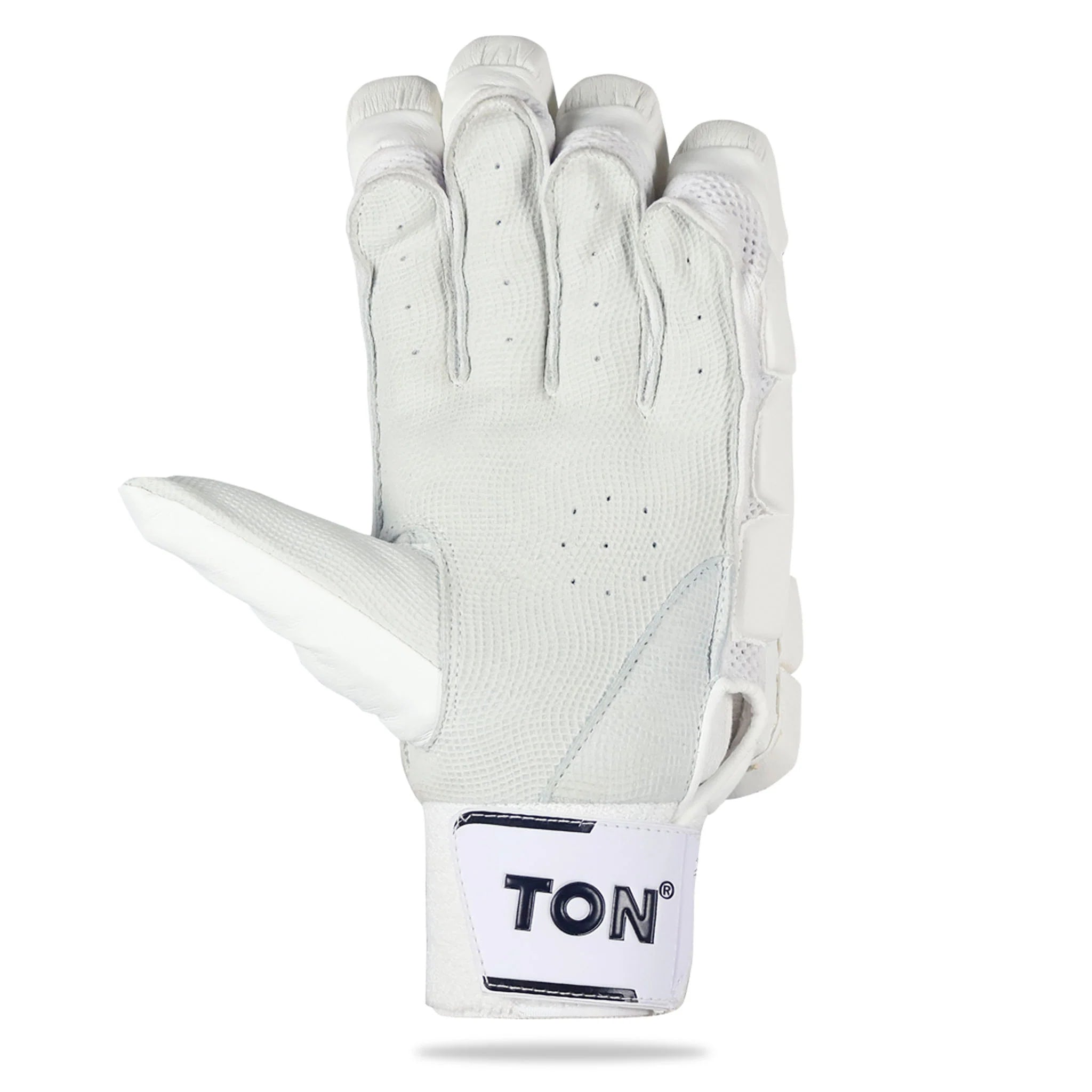 SS Cricket Batting Gloves Ton Players Edition Full White 2025