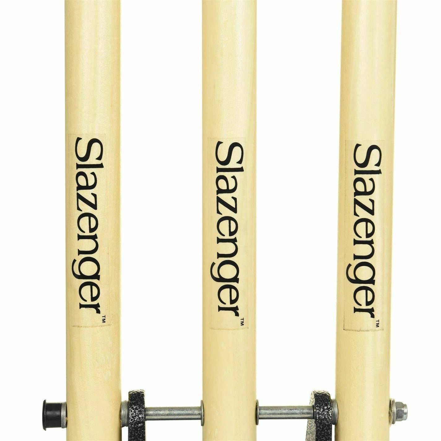 Slazenger Cricket Stumps, Spring Loaded Cricket Stumps Cast IRON