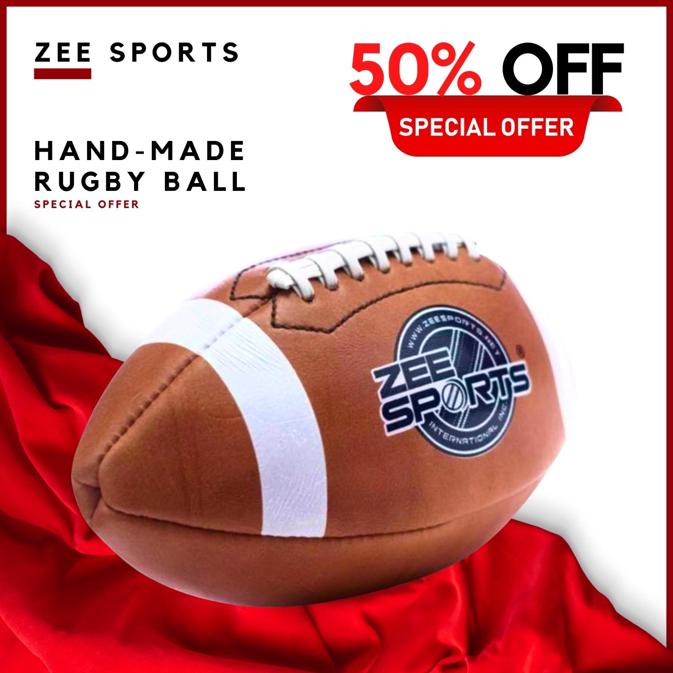 Zee Sports Rugby ball Hand-Made