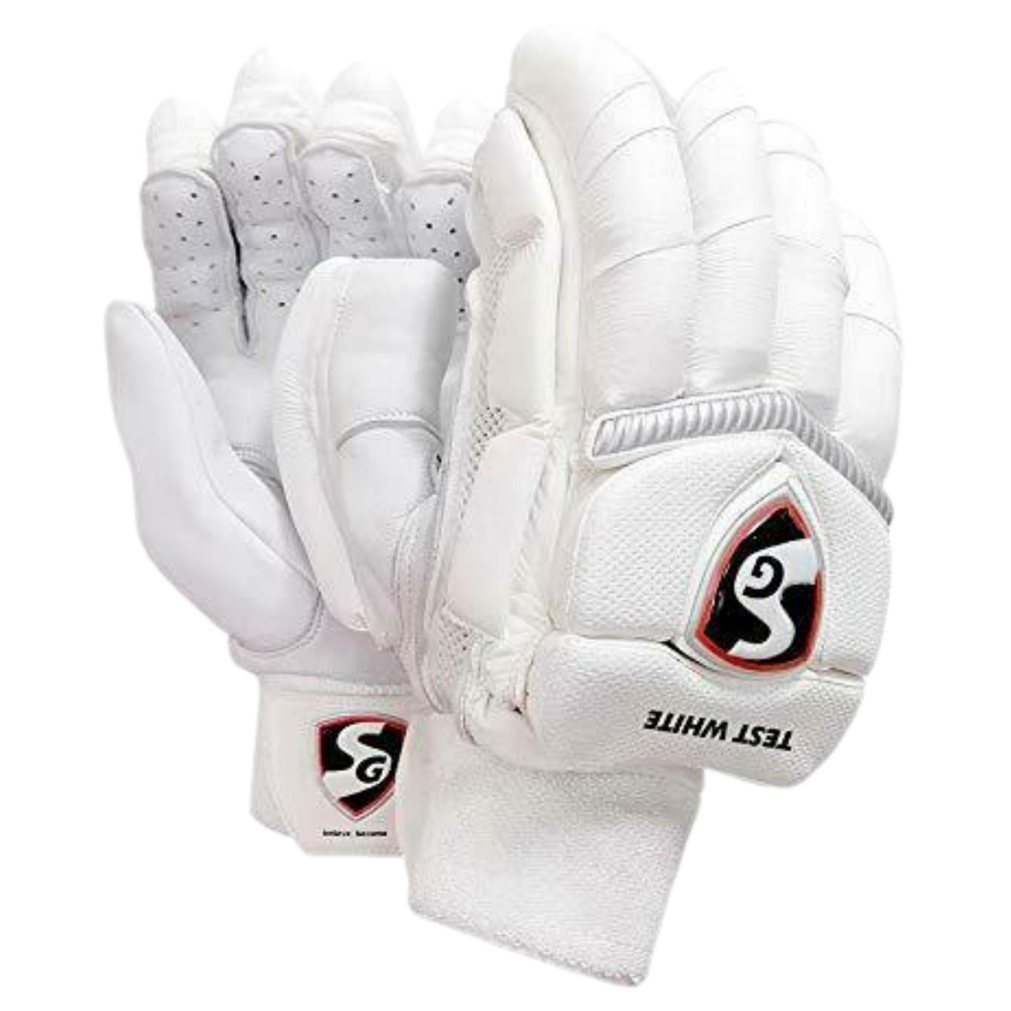 SG Batting Gloves Test - White