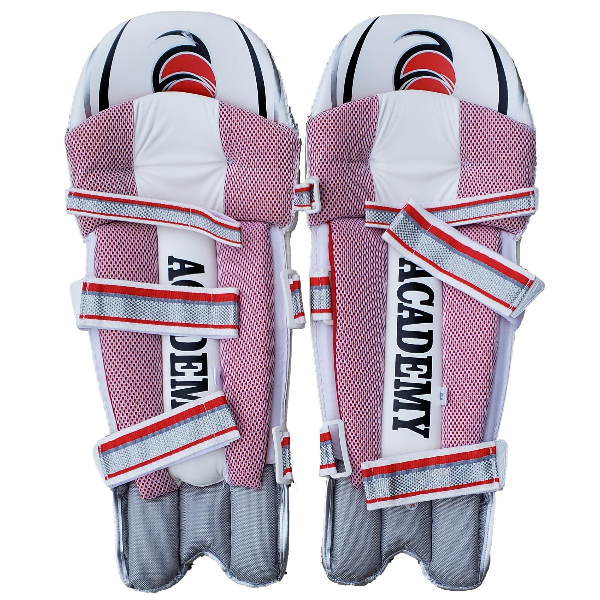 Zee Sports Batting Pads Academy White