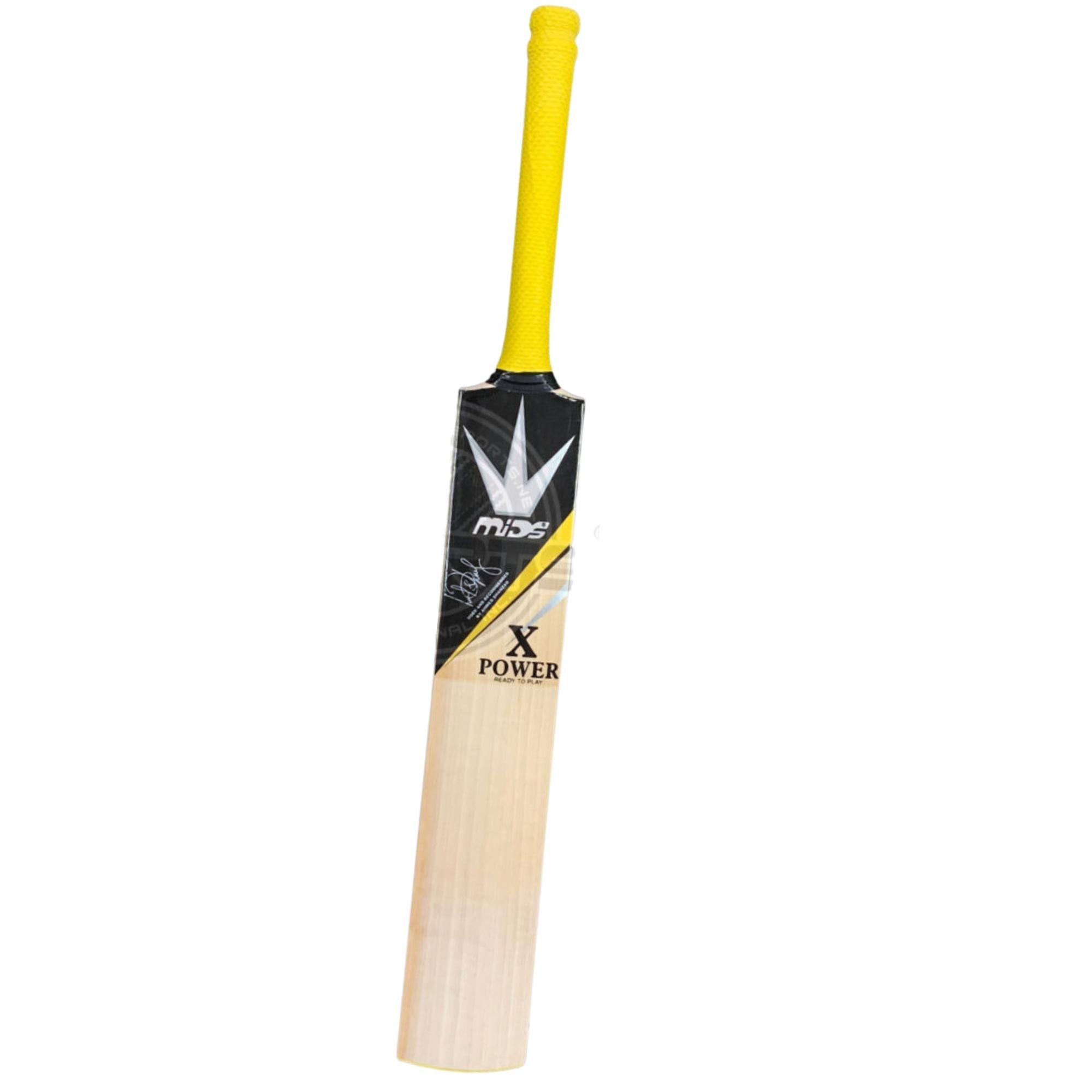 MIDS Cricket Bat X-Power Ready to Play English Willow