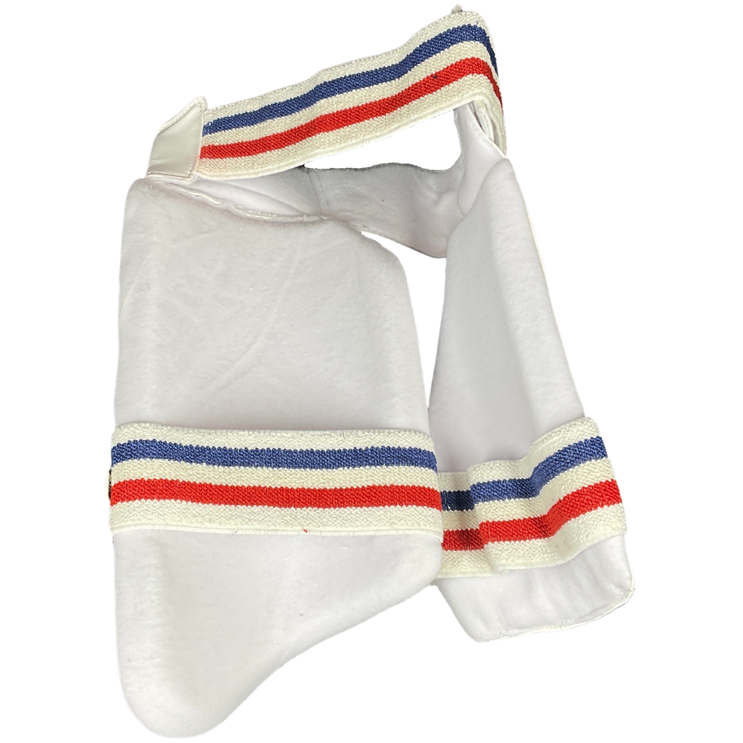 Zee Sports Double Thigh Pads - White