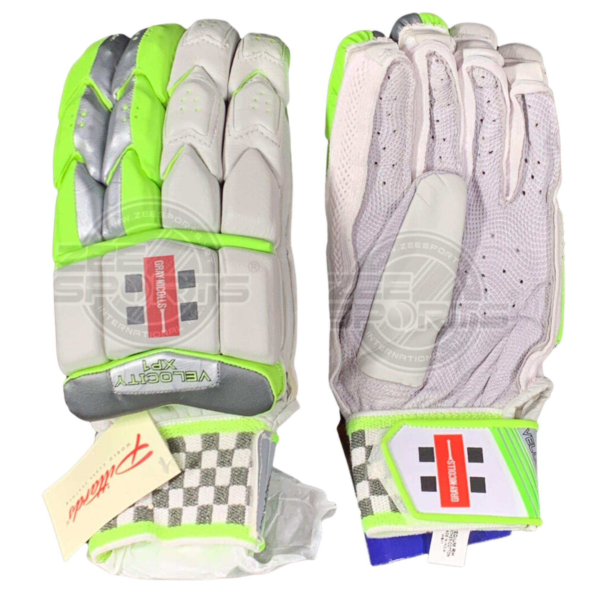 Gray Nicolls Batting Gloves, Velocity XP1 Test Cricket Batting Gloves