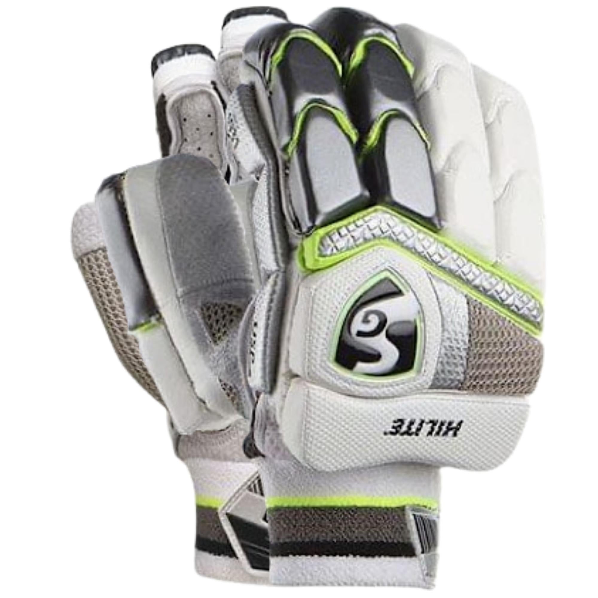SG Batting Gloves, HiLite Cricket Gloves - Adult Size