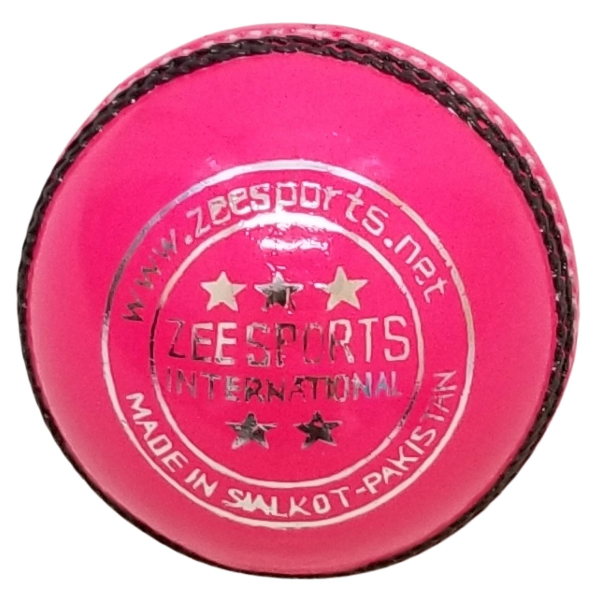 Zee Sports Cricket Balls Pink