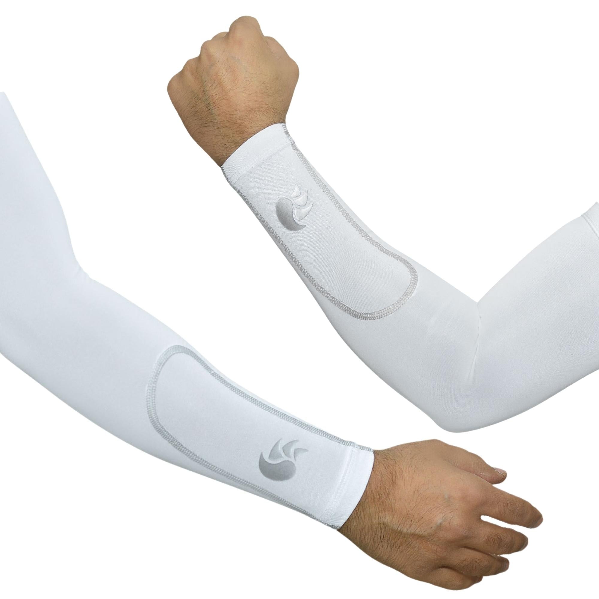 DSC Arm Sleeve, Compression Arm Sleeve for Men Blue/White/Black