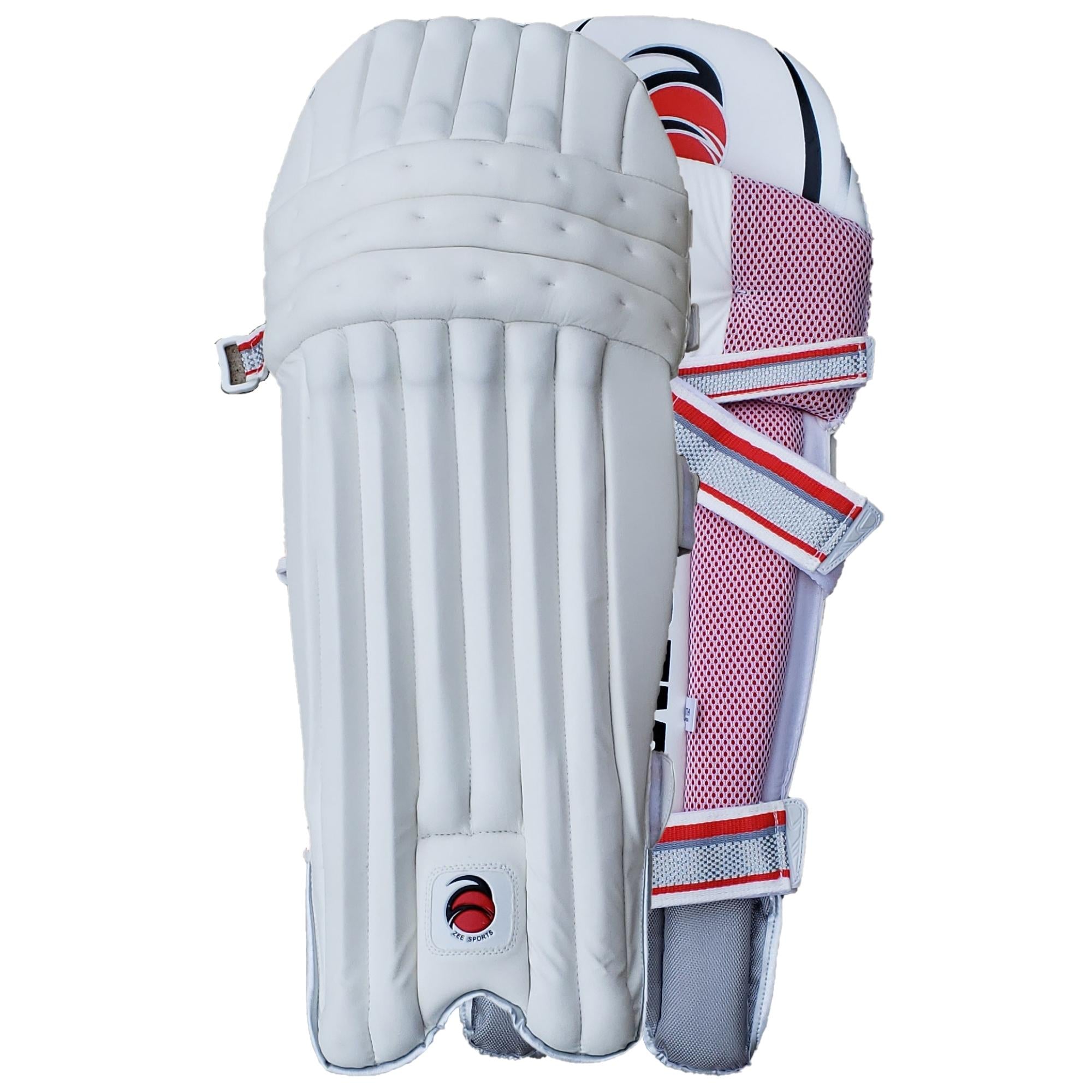 Zee Sports Batting Pads Academy White
