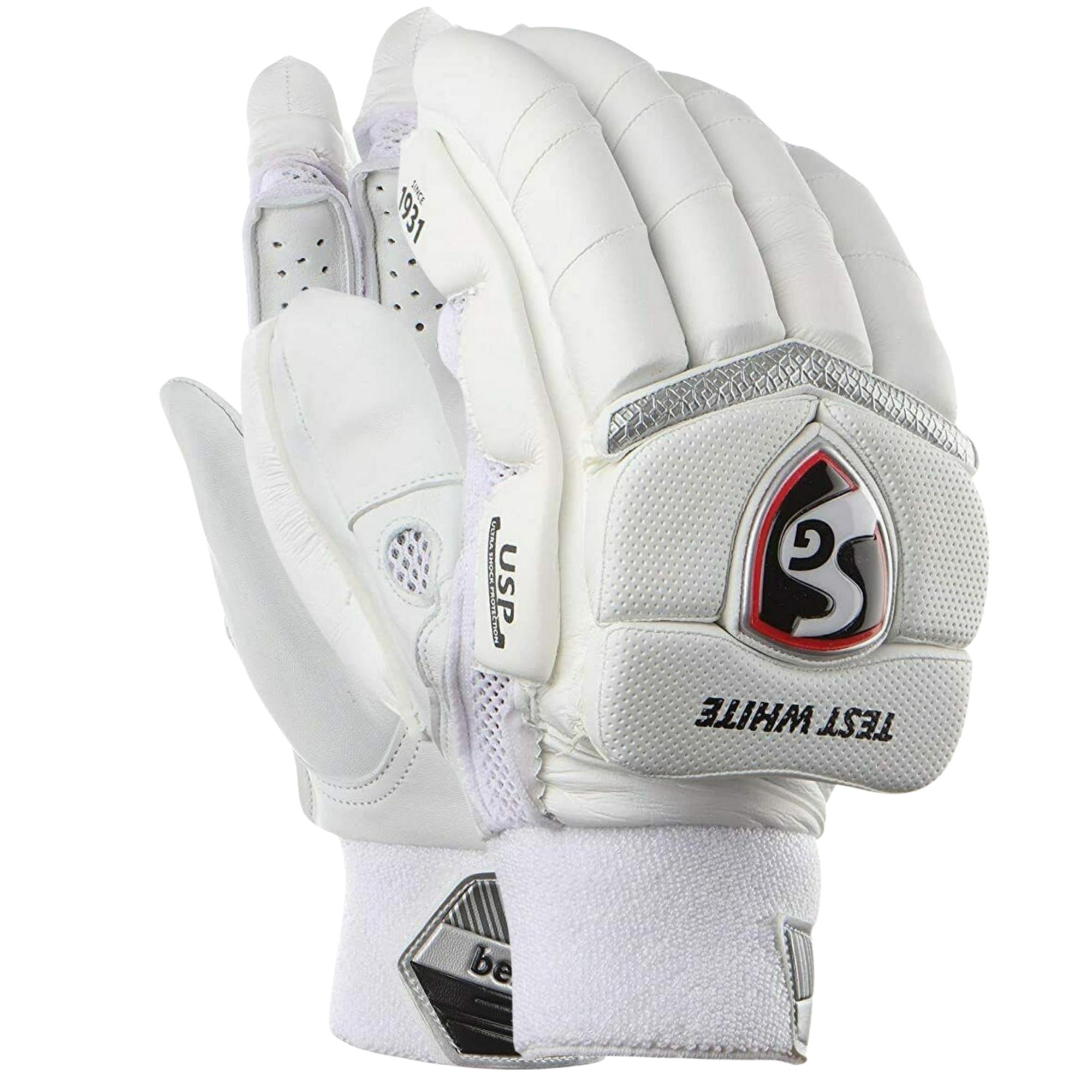 SG Batting Gloves Test - White