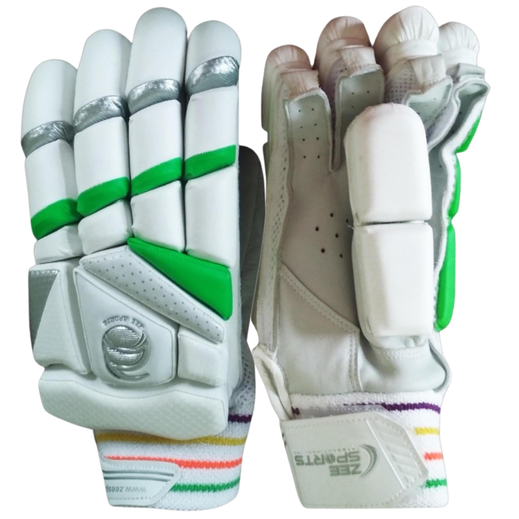 Zee Sports Batting Gloves Tribute Genius - Green