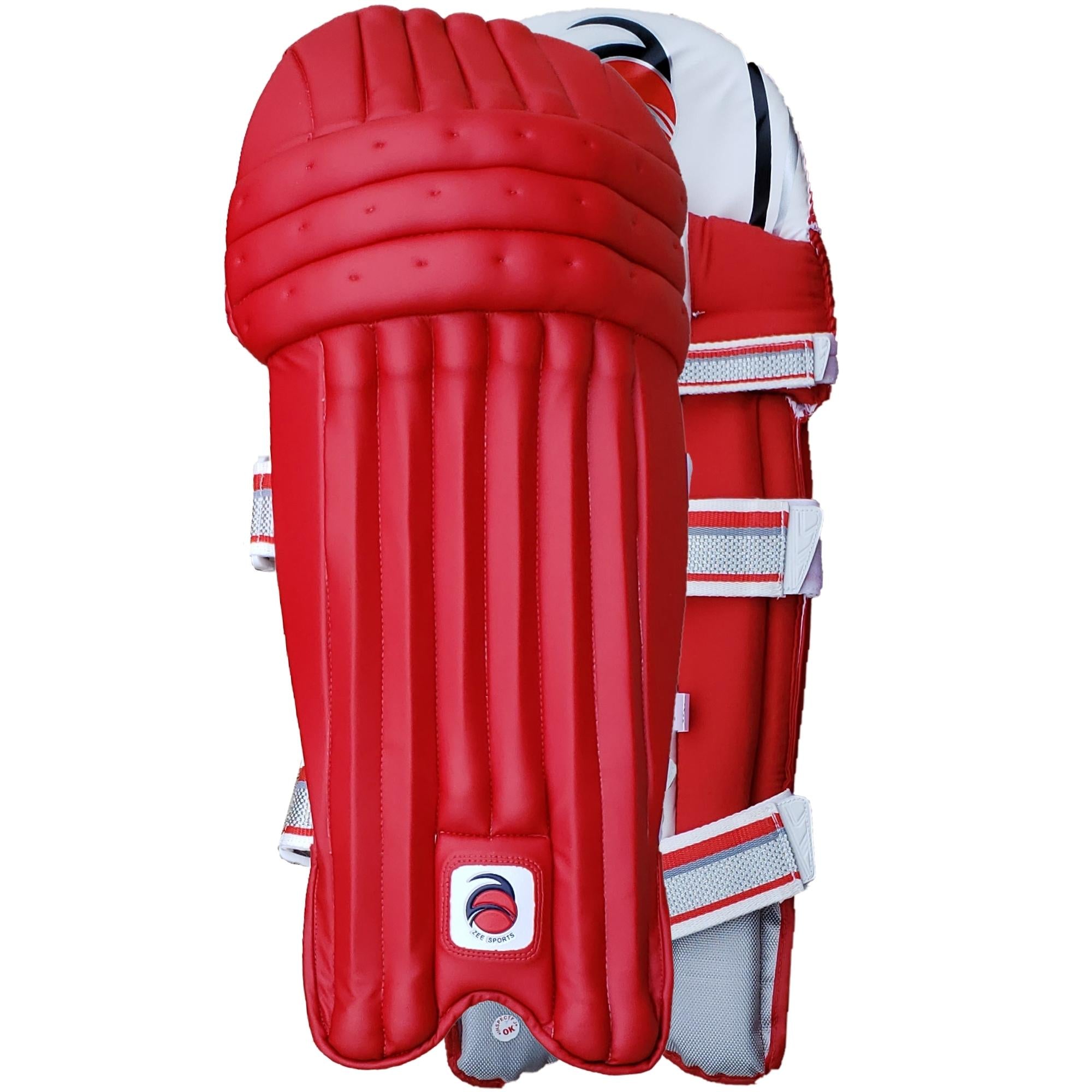 Zee Sports Batting Pads Academy Red