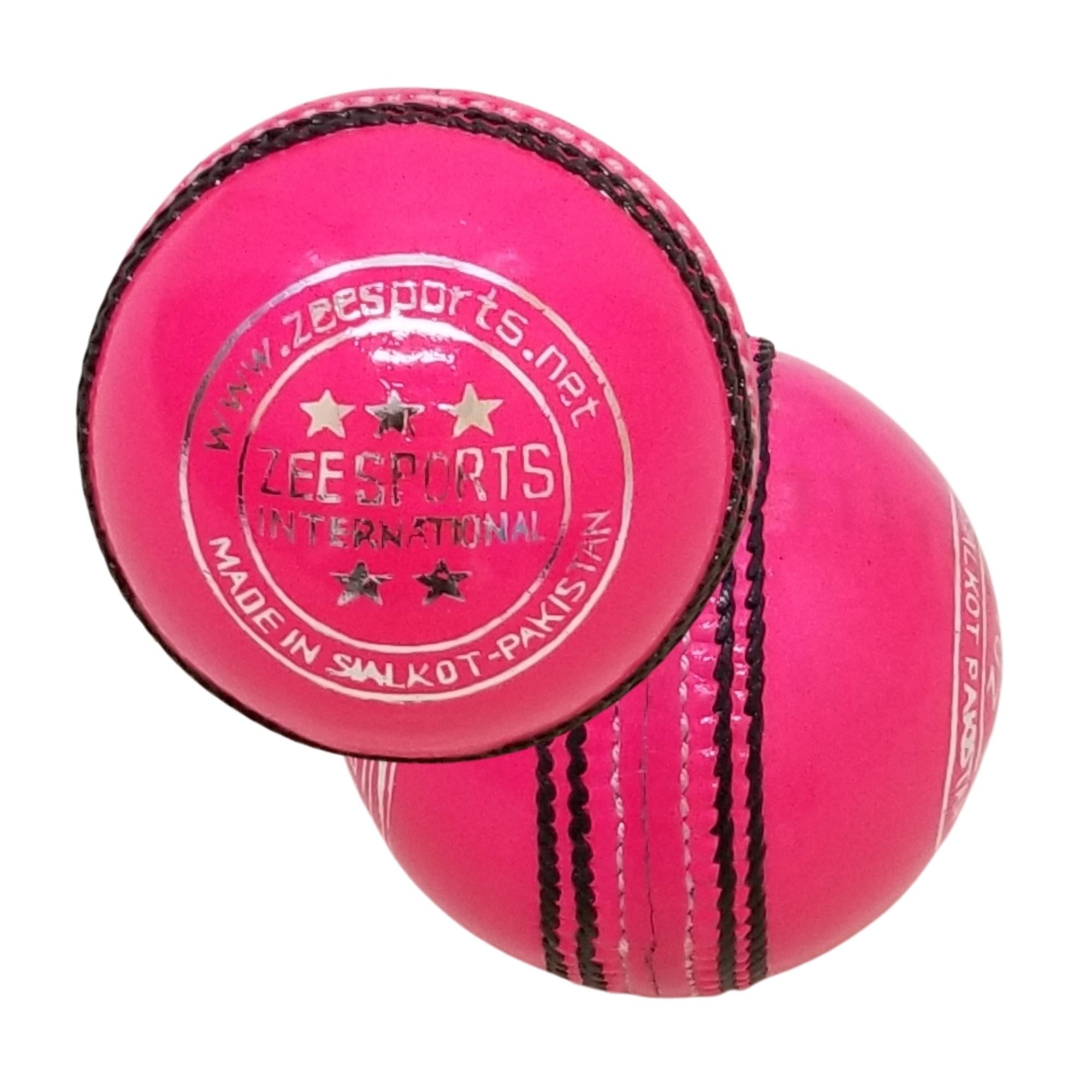 Zee Sports Cricket Balls Pink