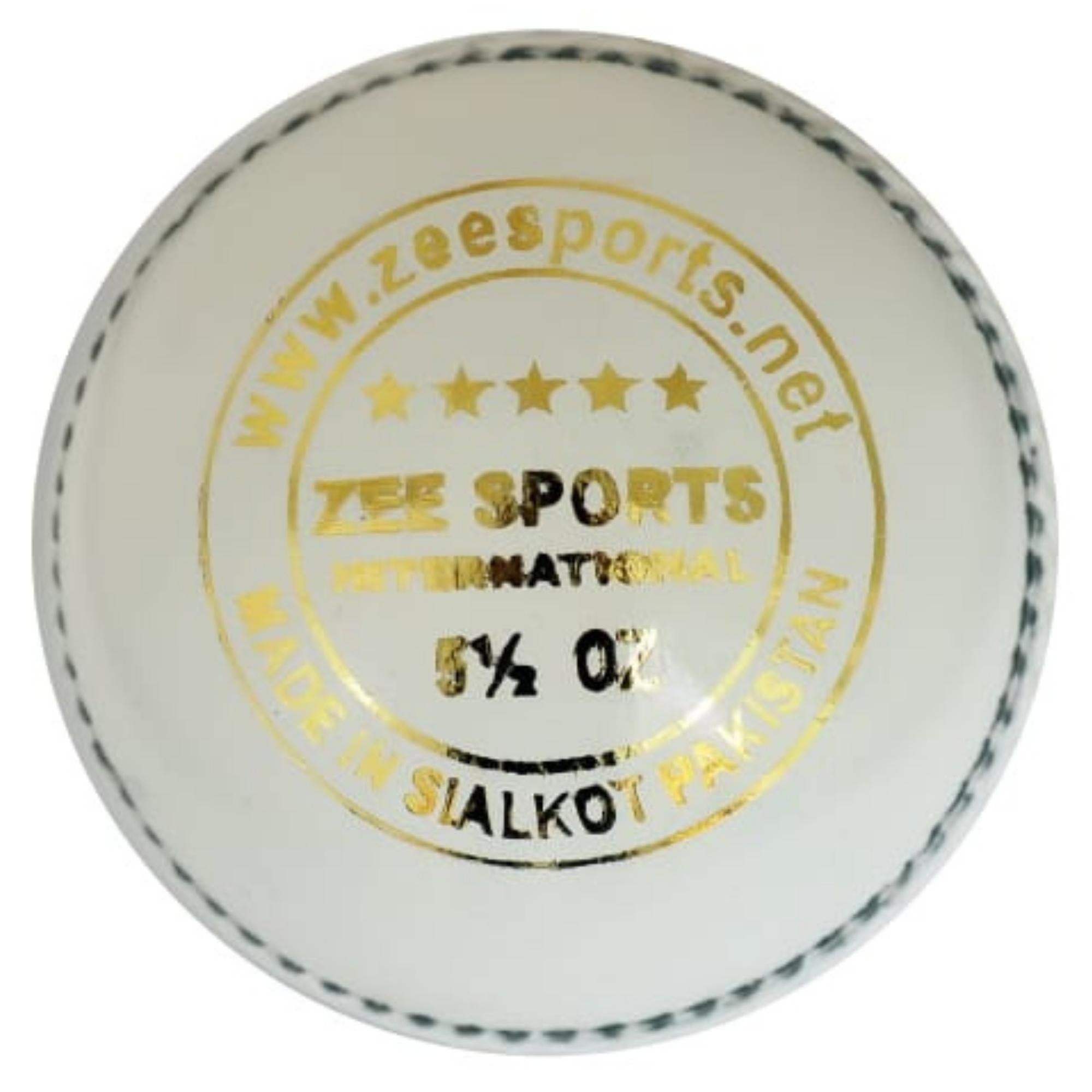 Zee Sports Cricket Ball Premier 5-Star - Red