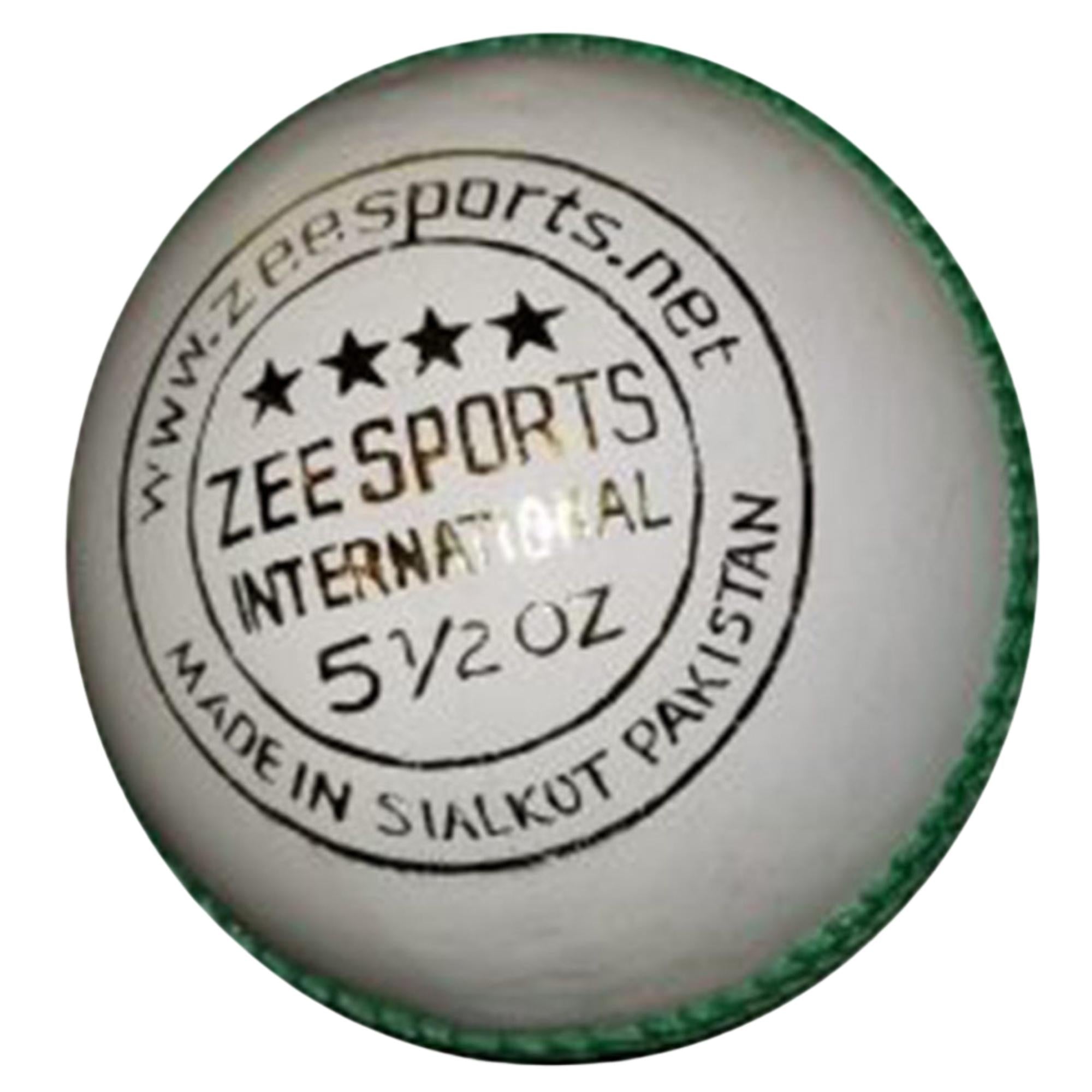 Zee Sports Cricket Balls 4-Star WHITE PLATINUM