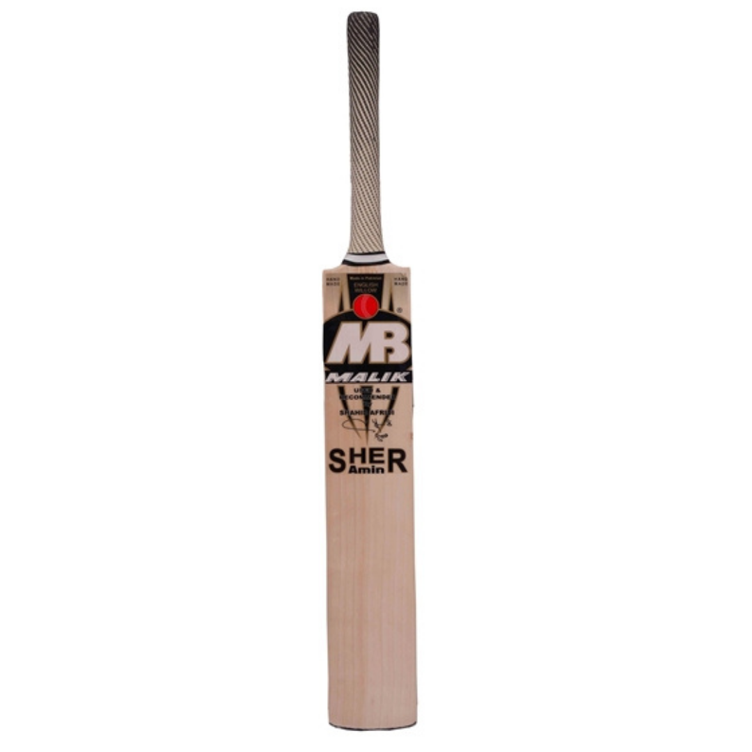 MB Malik Cricket Bat Sher Amin Premium English Willow