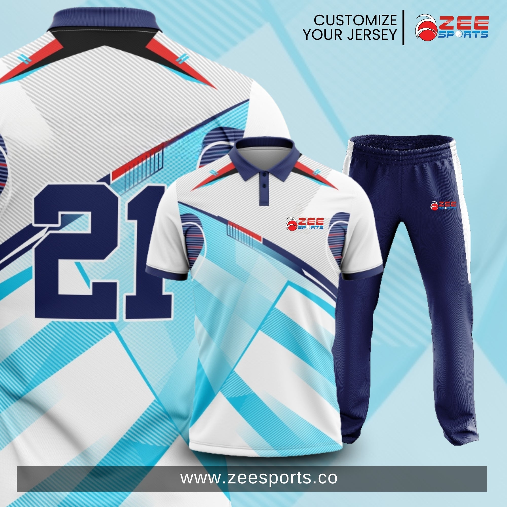 2560 | Zee Sports Uniform Shirt & Trouser