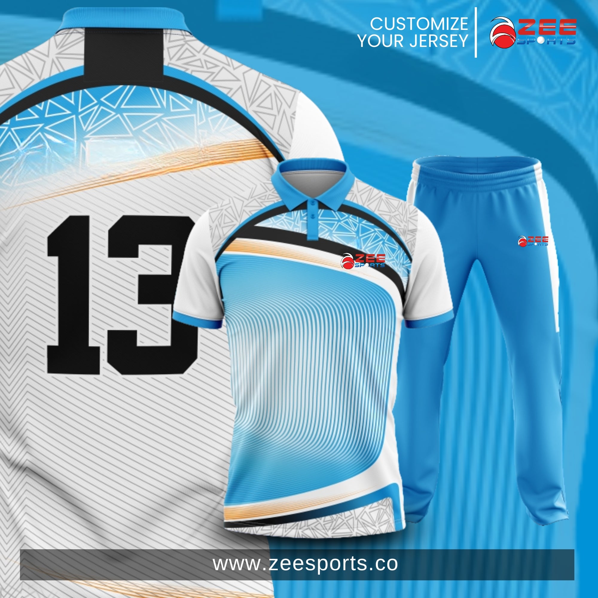 2568 | Zee Sports Uniform Shirt & Trouser