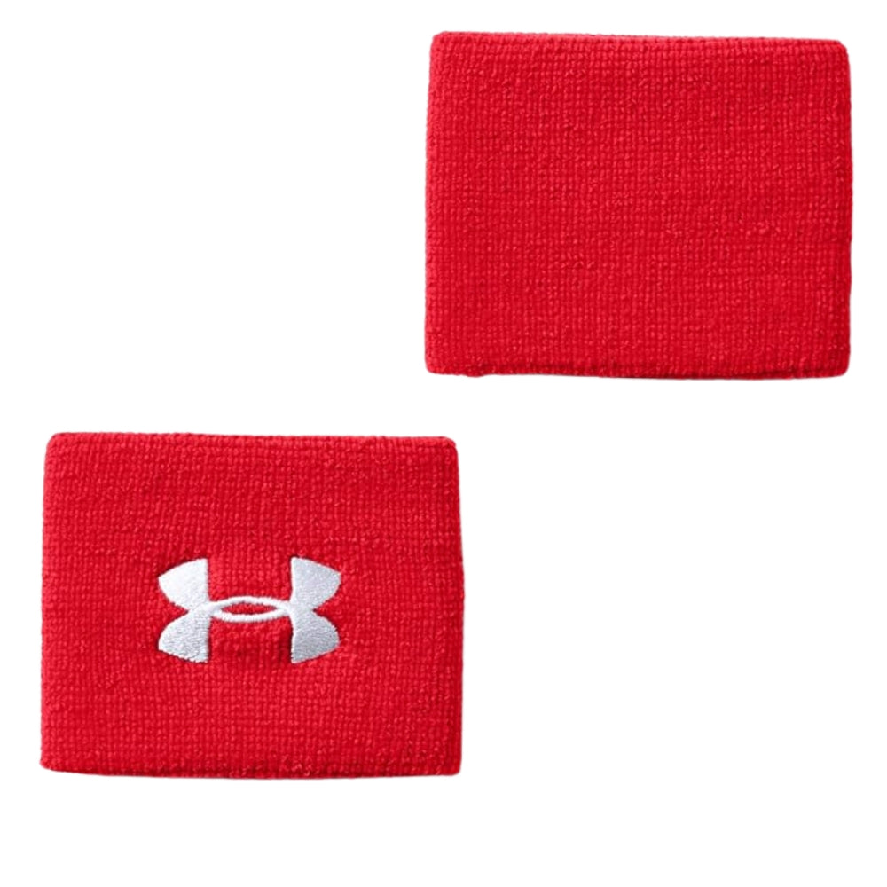 Under Armour Wrist Bands Red/White
