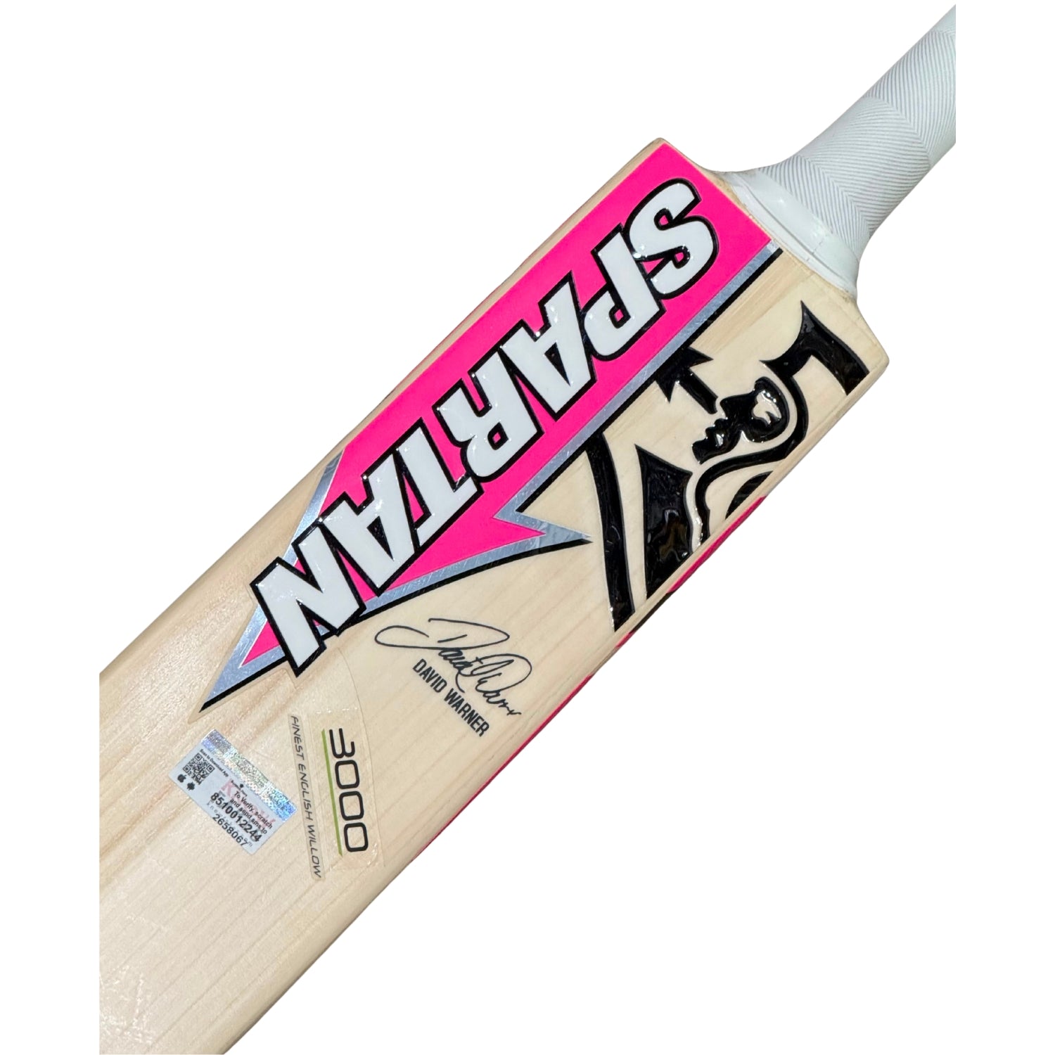Spartan Cricket Bat Sikander DW David Warner 3000 English Willow Pink