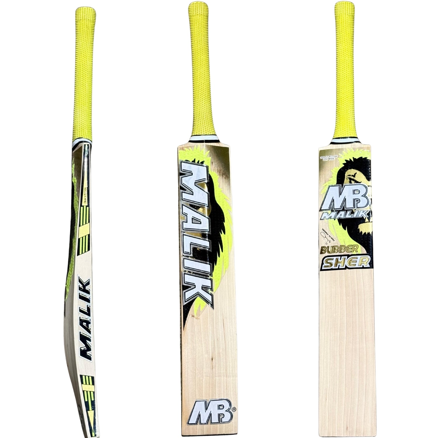MB Malik Cricket Bat Bubber Sher Youth English Willow
