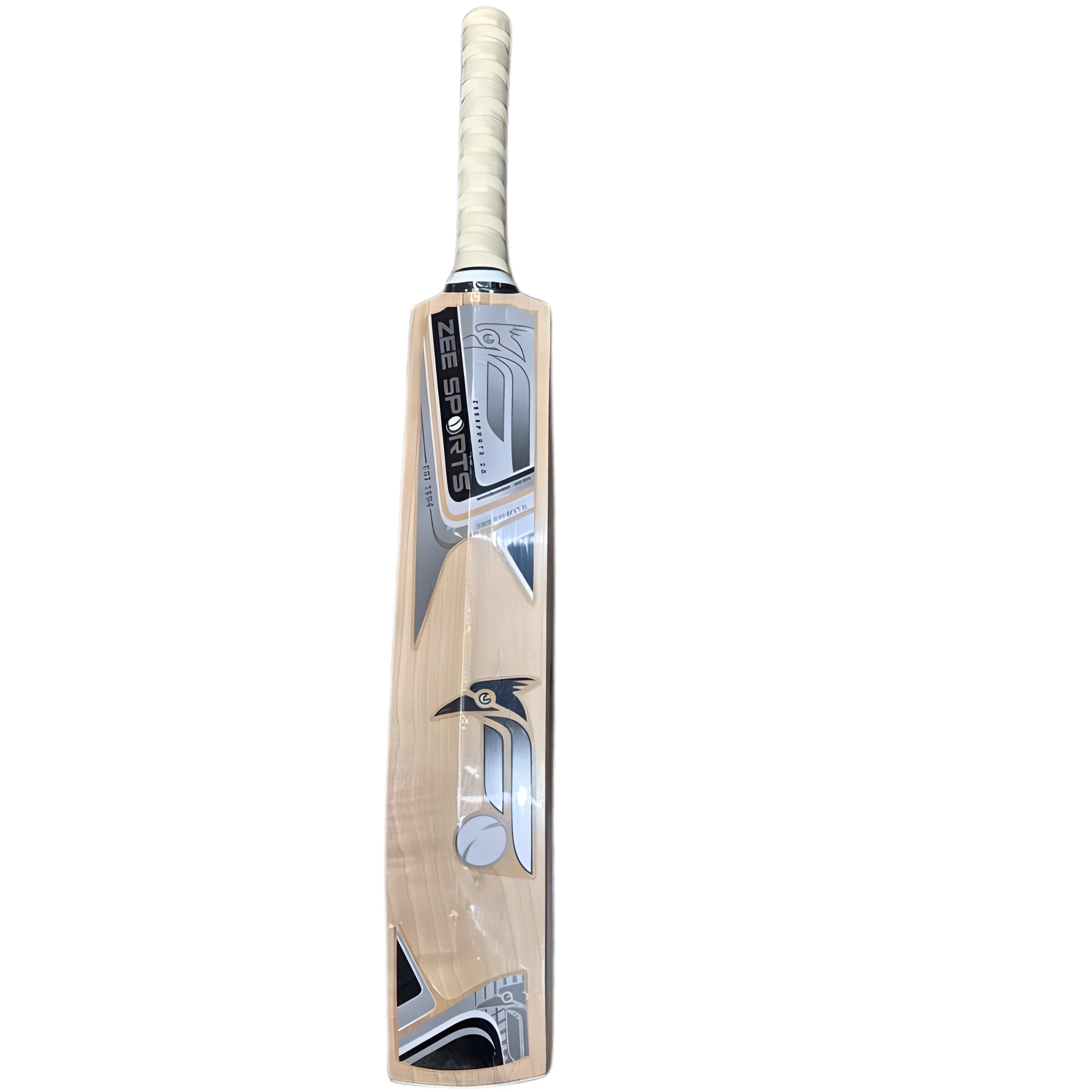 Zee Sports Cricket Bat Woodpecker Youth Series English Willow Silver