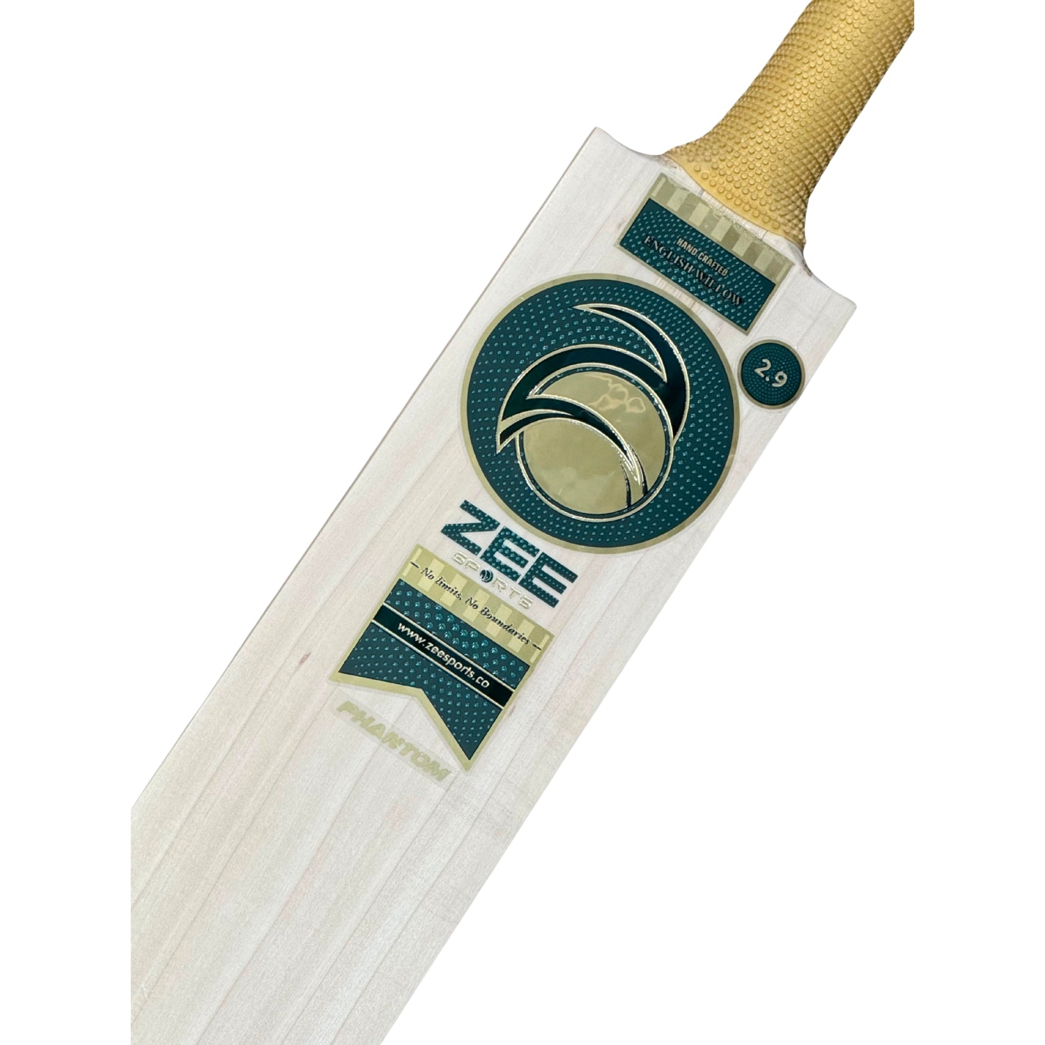 Zee Sports Cricket Bat Black Star Phantom English Willow Adult