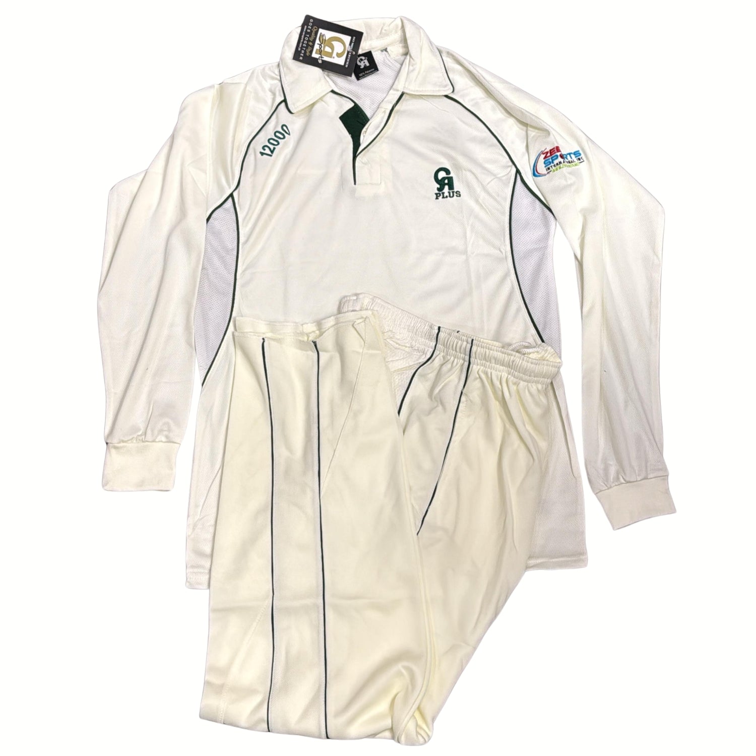 CA Cricket Uniform Plus 12000 White