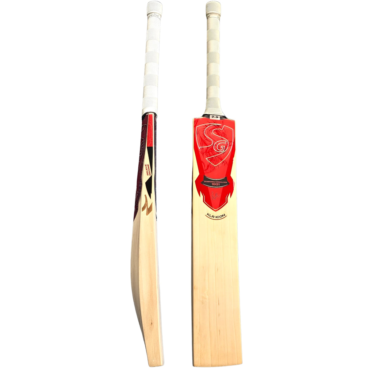 SG Cricket Bat KLR Icon KL Rahul Series English Willow SH Adult - image 10