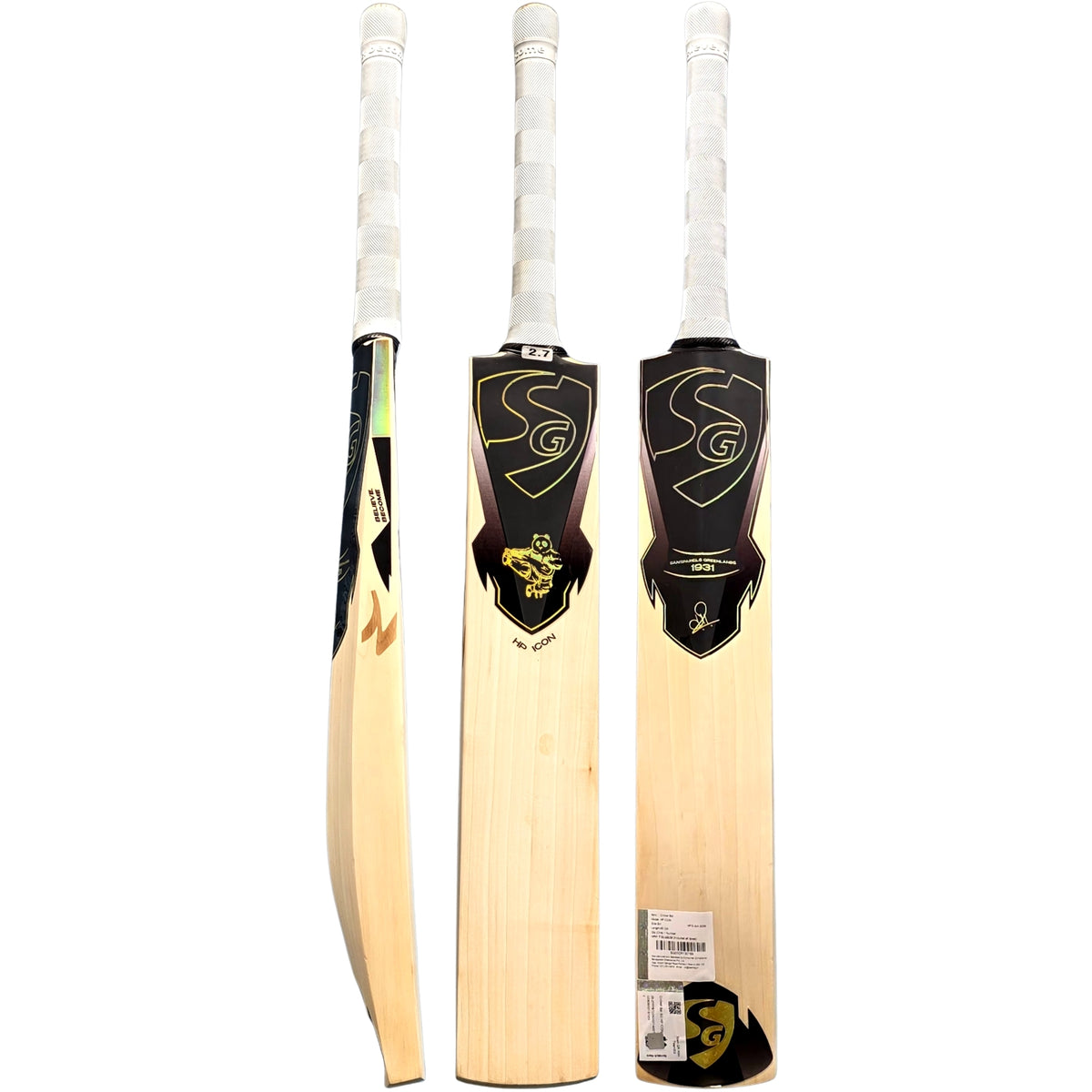SG Cricket Bat HP Icon Hardik Pandya Series English Willow SH Adult - image 10