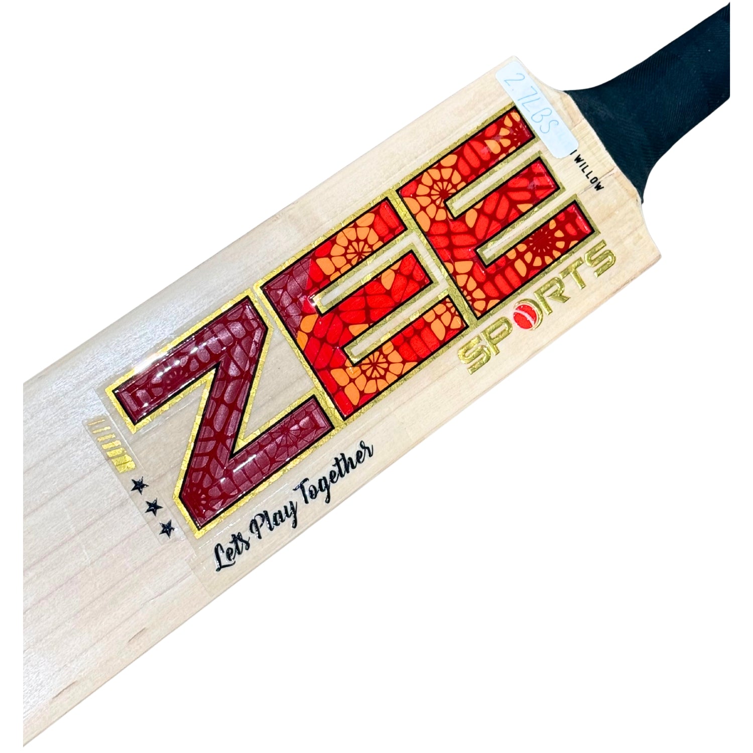 Zee Sports Crickets Bat Black Star Series Red English Willow