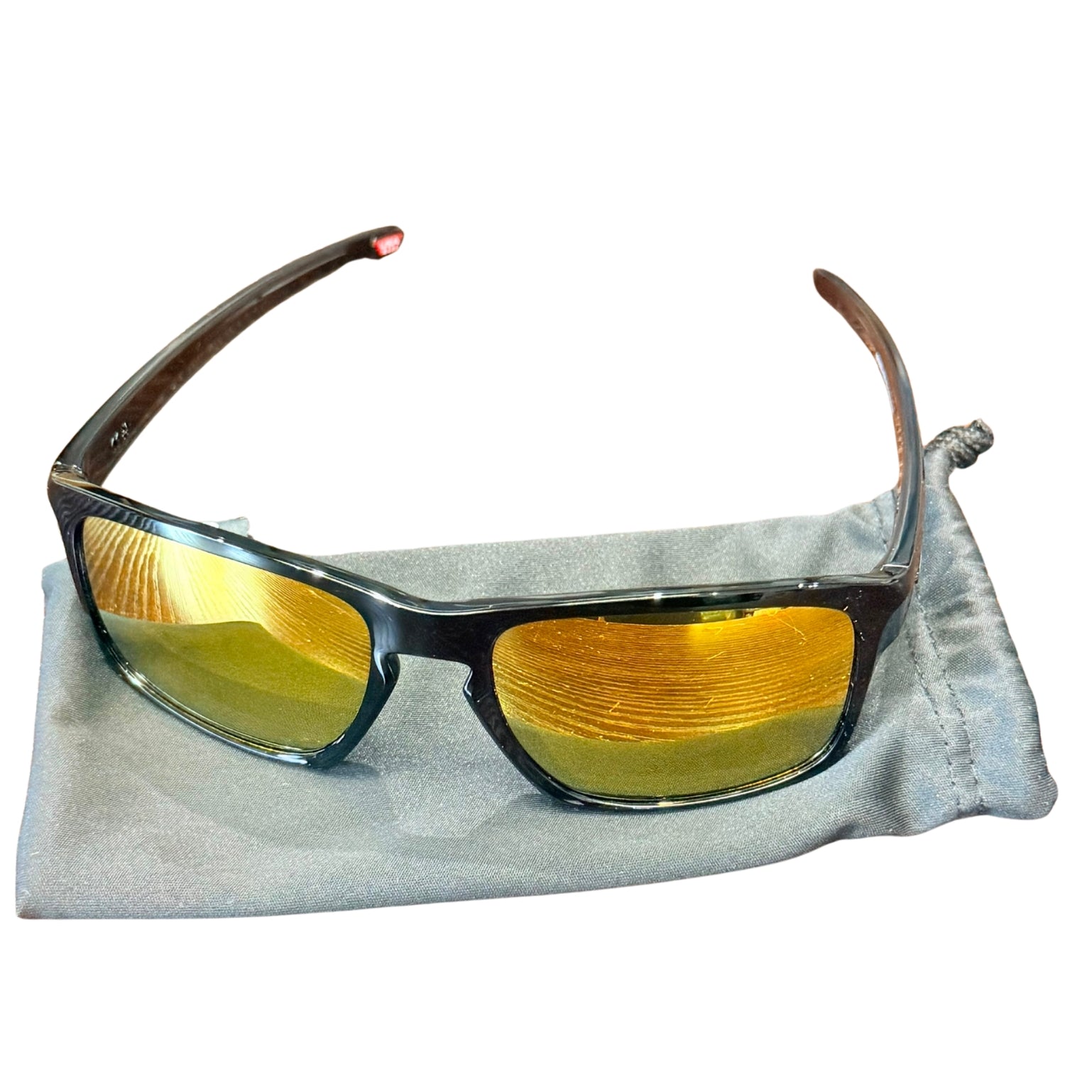 Oakley Sunglasses Silver OO9262 Polished Frame/24K Iridium Lenses