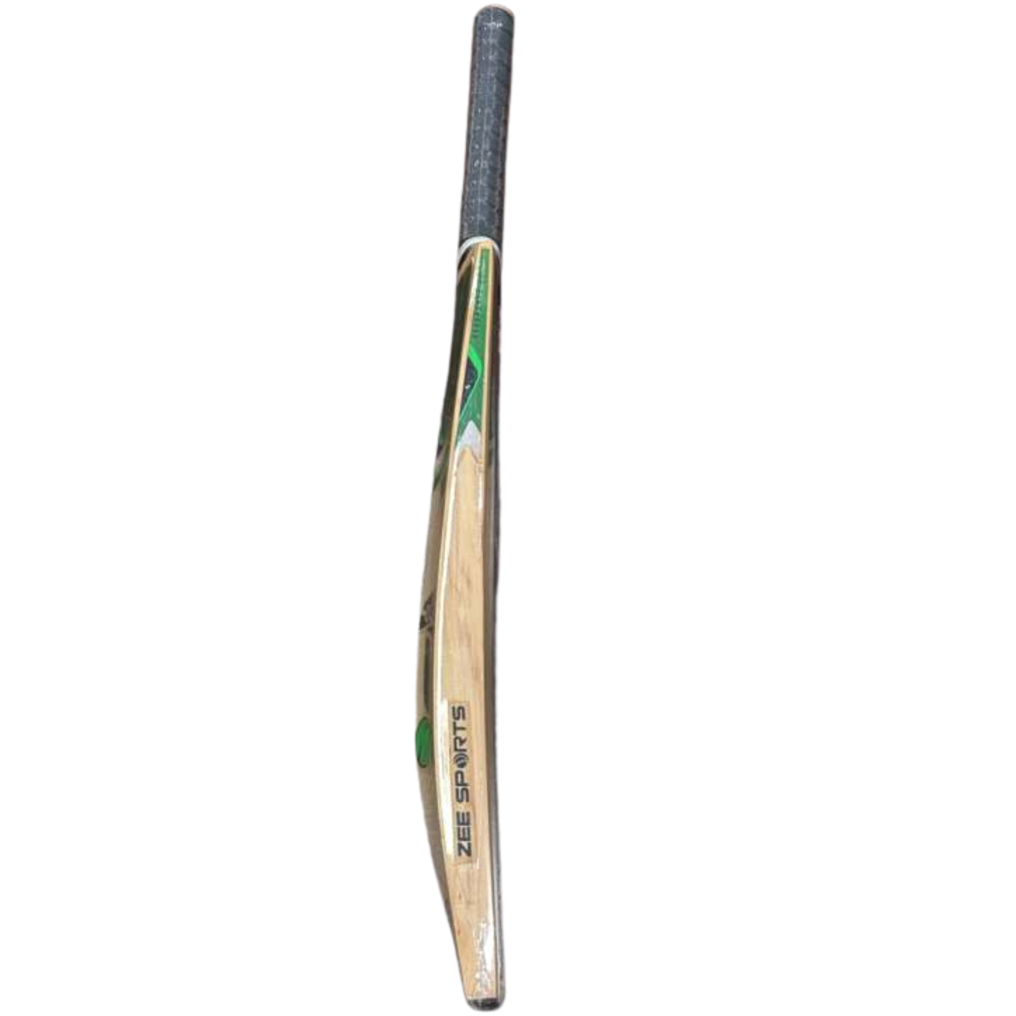 Zee Sports Cricket Bat Woodpecker Youth Series English Willow Green