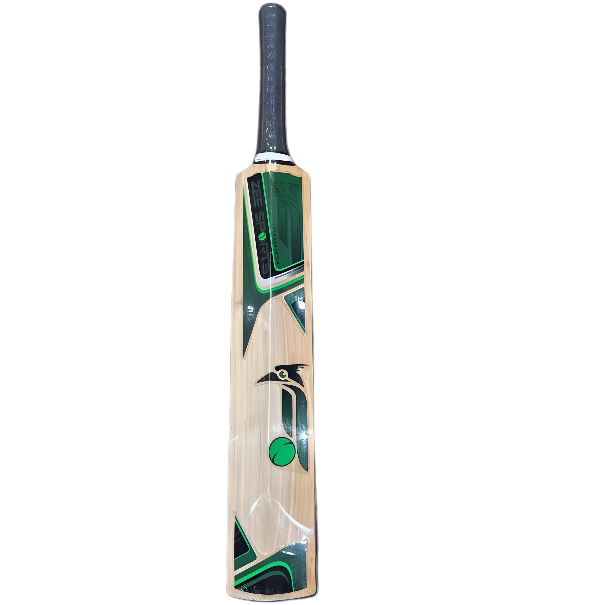 Zee Sports Cricket Bat Woodpecker Youth Series English Willow Green